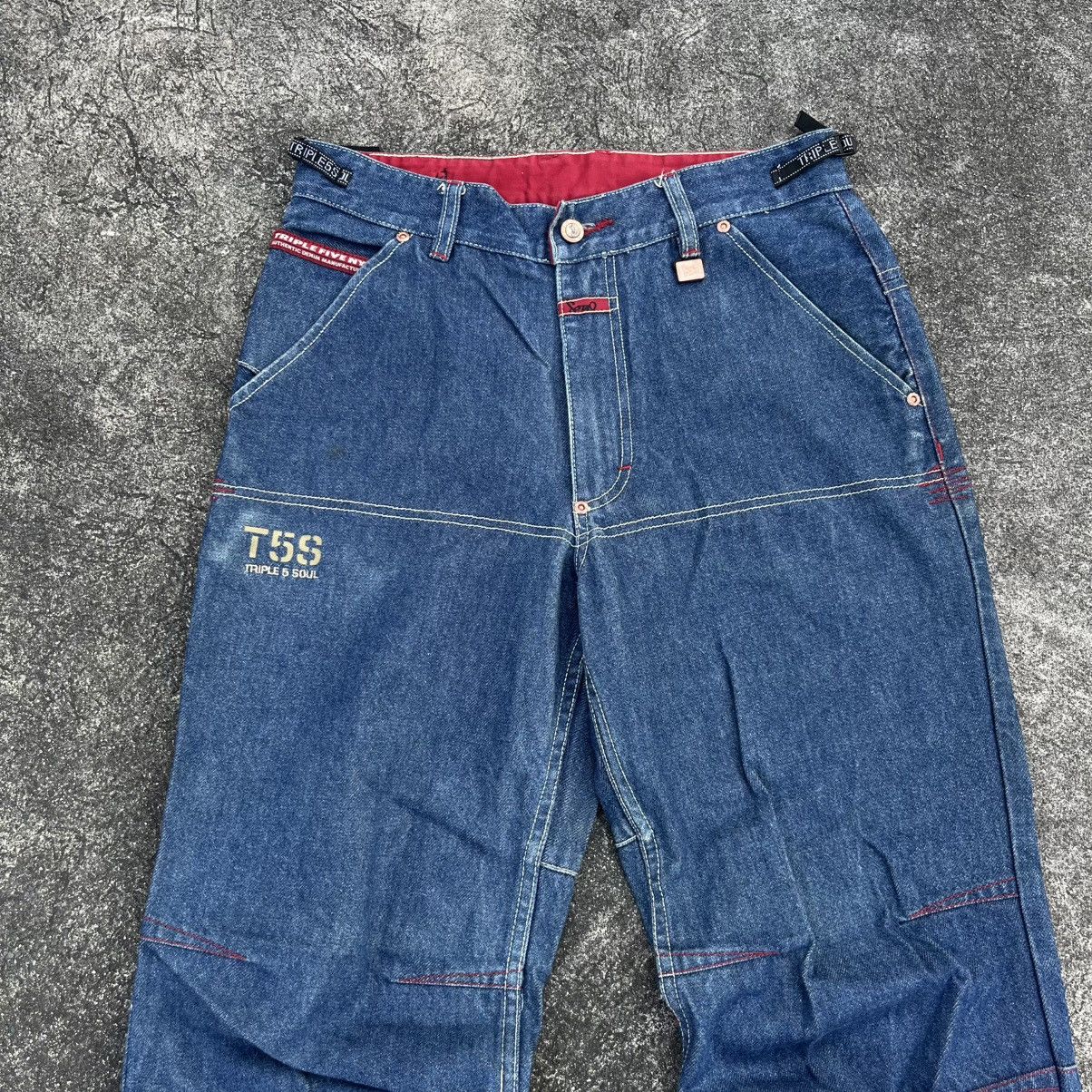 Triple 5 Soul Y2k Triple 5 Soul Baggy Jeans Size US 32 / EU 48 - 3 Thumbnail