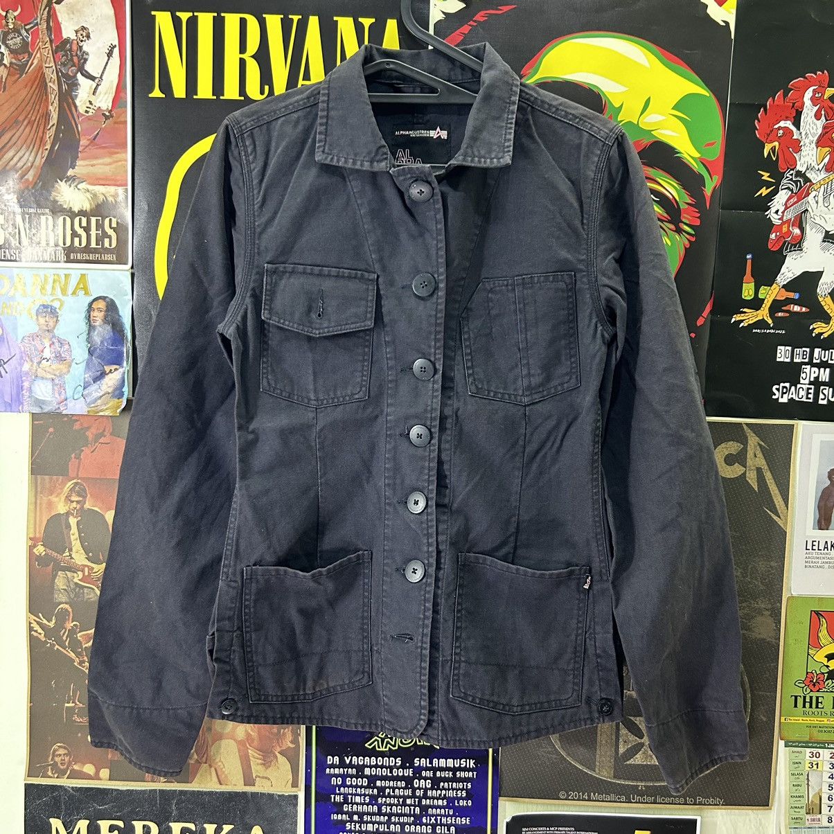 Alpha Industries Vintage Alpha Industries Jacket Size S / US 4 / IT 40 - 1 Thumbnail