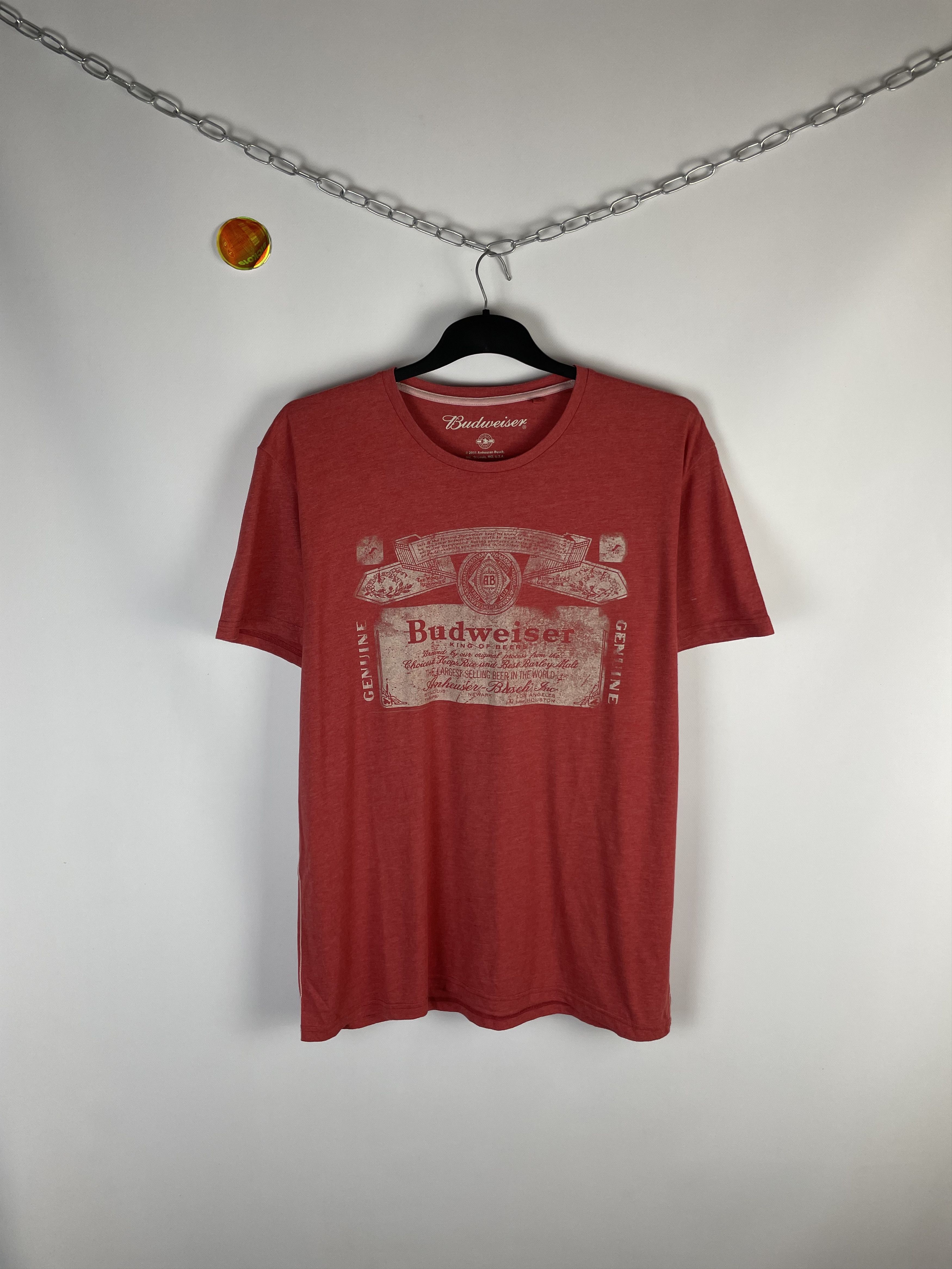 Budweiser Vintage Budweiser Tee Size US XL / EU 56 / 4 - 1 Thumbnail