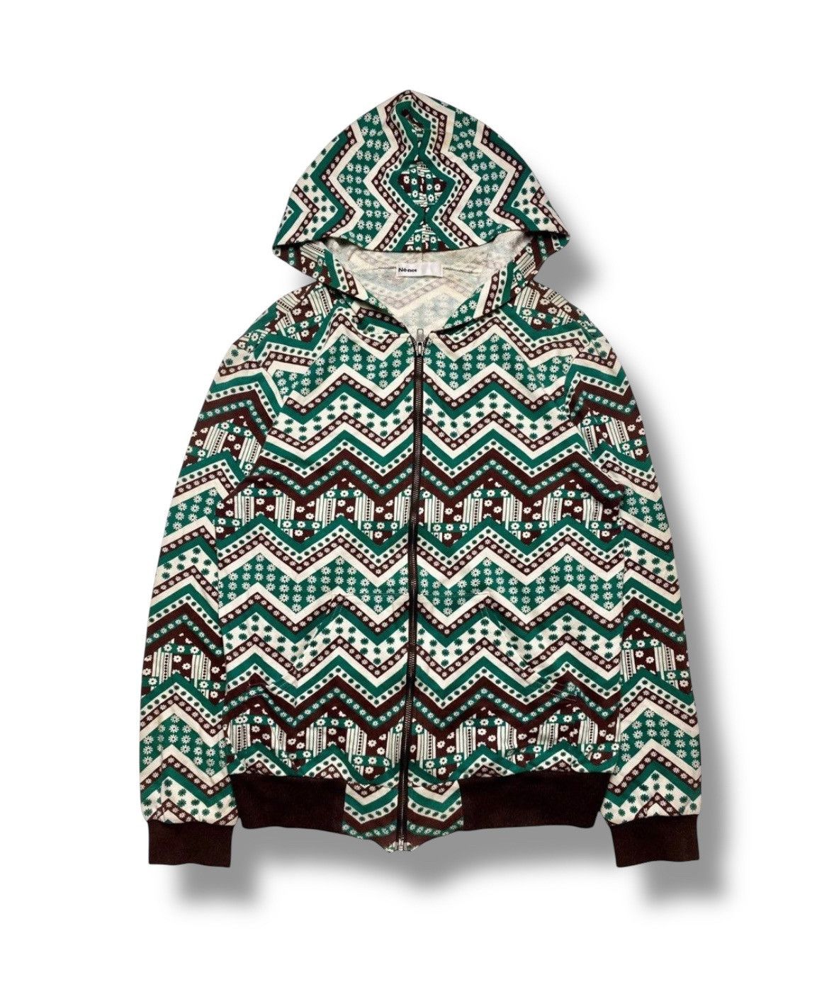 Ne net zipper Hoodie