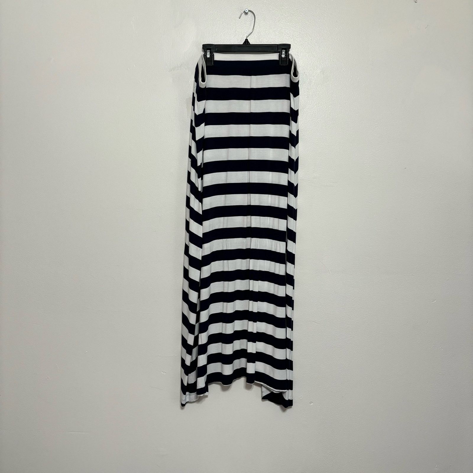 Other Design History Gray and White Striped Maxi Skirt Size XL Size 38" / US 16 / IT 52 - 4 Thumbnail