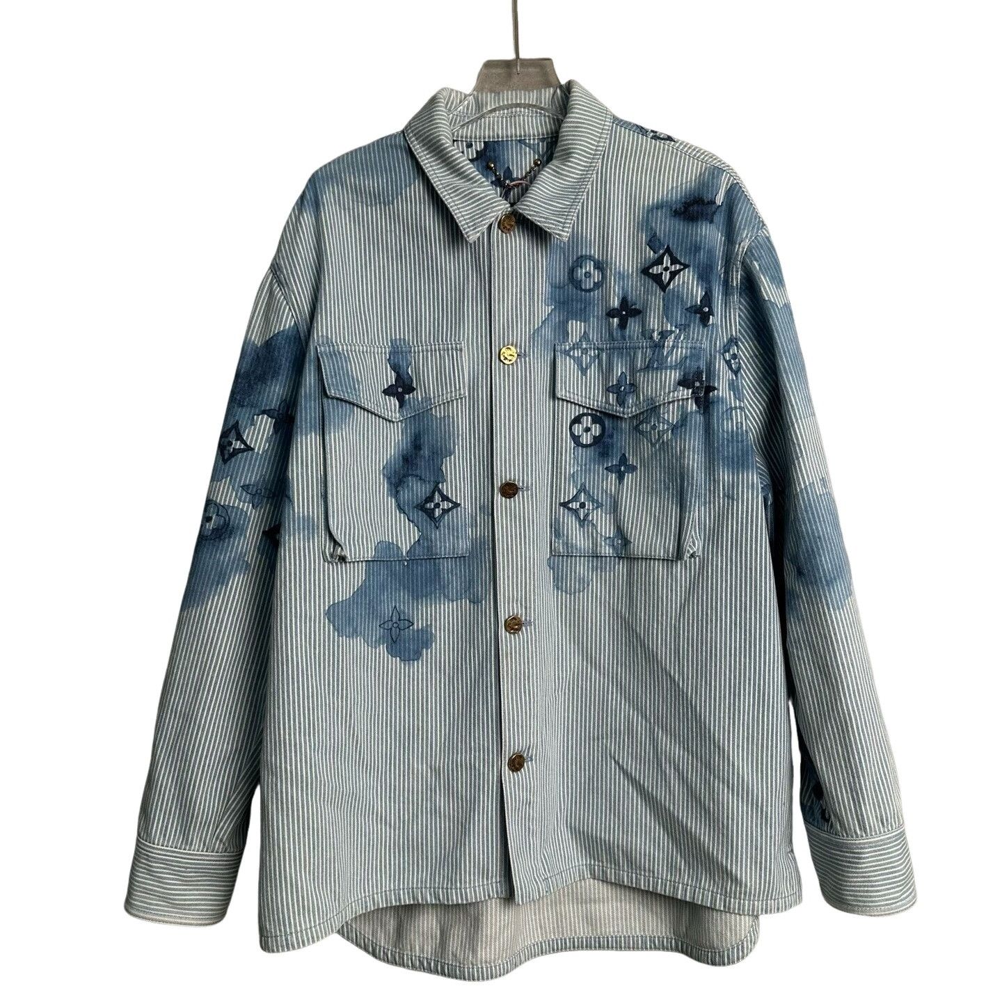 Louis Vuitton Louis Vuitton Monogram Denim Shirt XXL Size US XXL / EU 58 / 5 - 1 Thumbnail