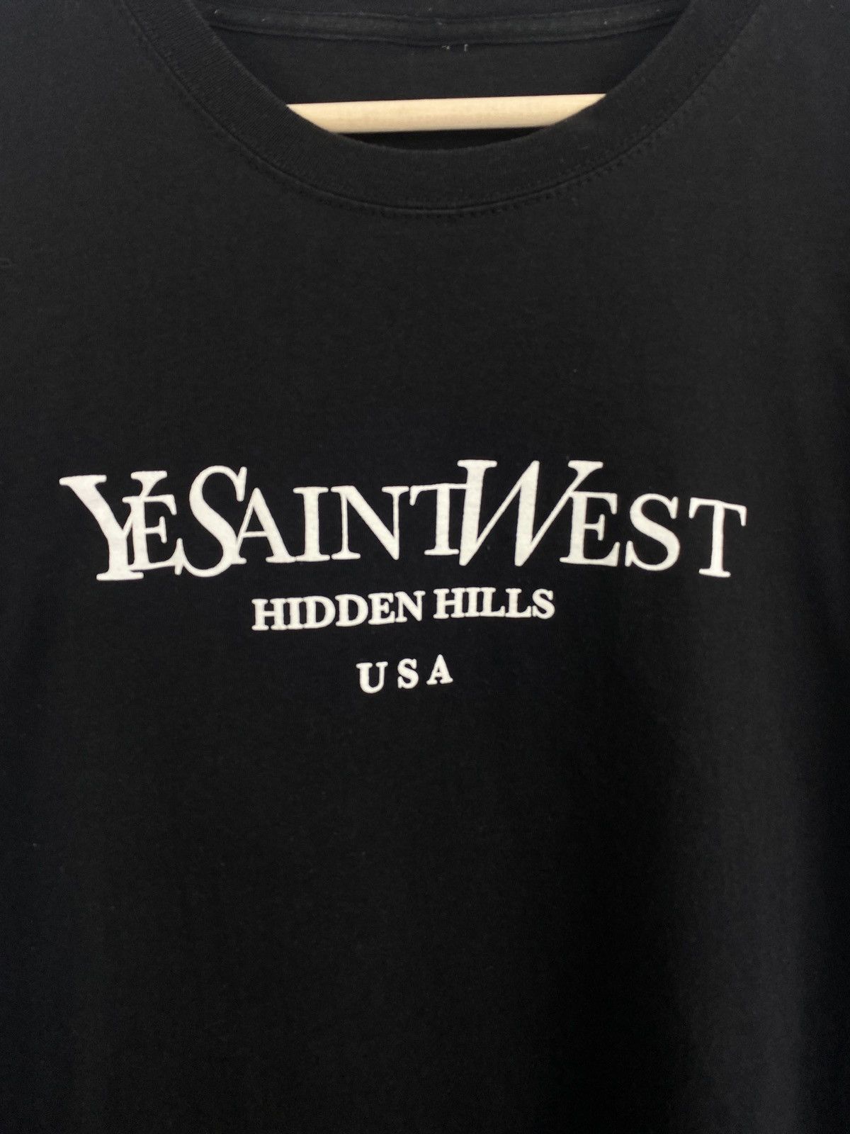 Japanese Brand Ye Saint West Hidden Hills USA Kanye West Print logo Size US XL / EU 56 / 4 - 4 Thumbnail