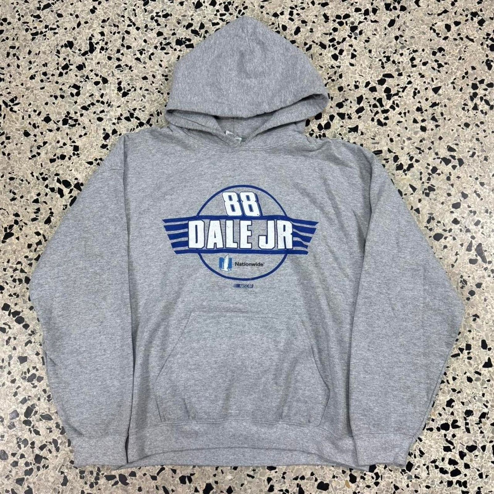 Gildan × NASCAR VINTAGE Y2K 2010S DALE EARNHARDT JR 88 NASCAR HOODIE: Size US L / EU 52-54 / 3 - 1 Thumbnail