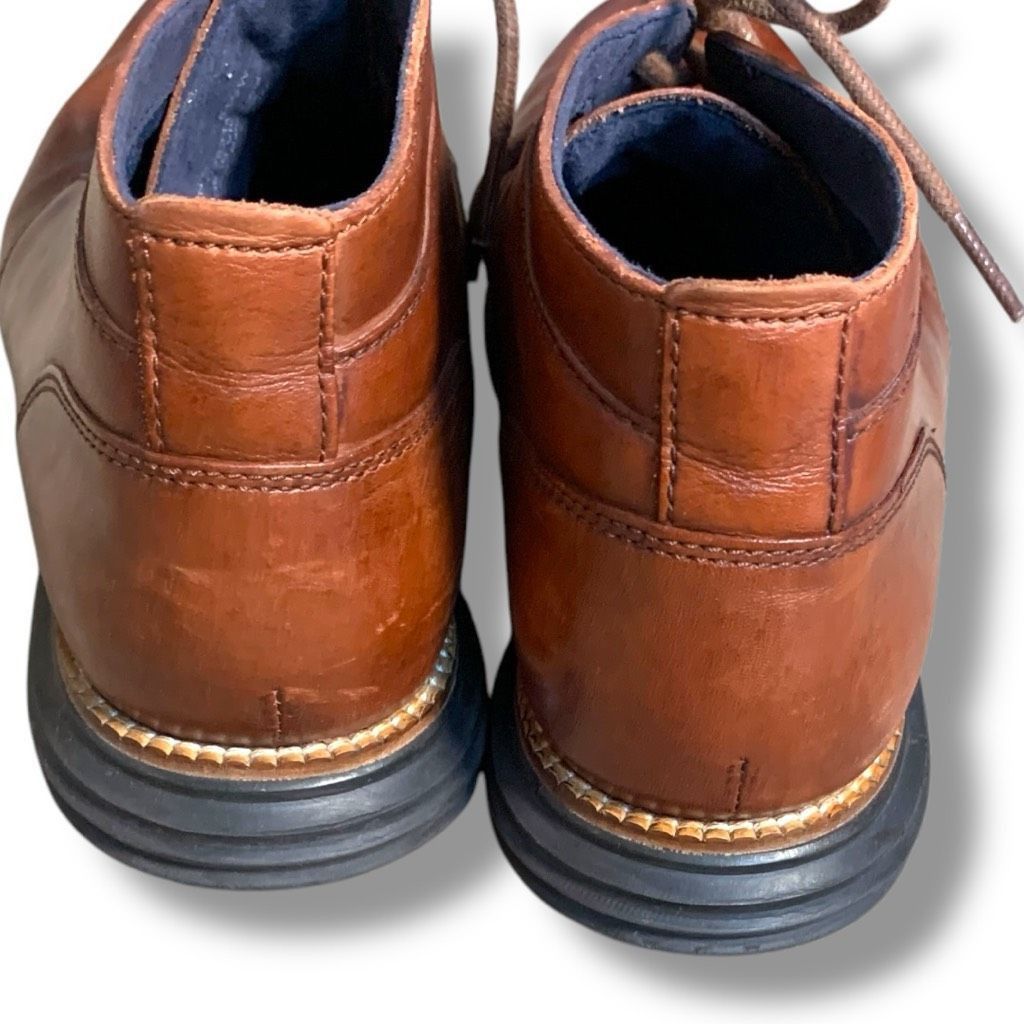 Cole Haan Cole Haan Men’s Original Grand Chukka Boots Brown Leather 8. Size US 8.5 / EU 41-42 - 7 Thumbnail