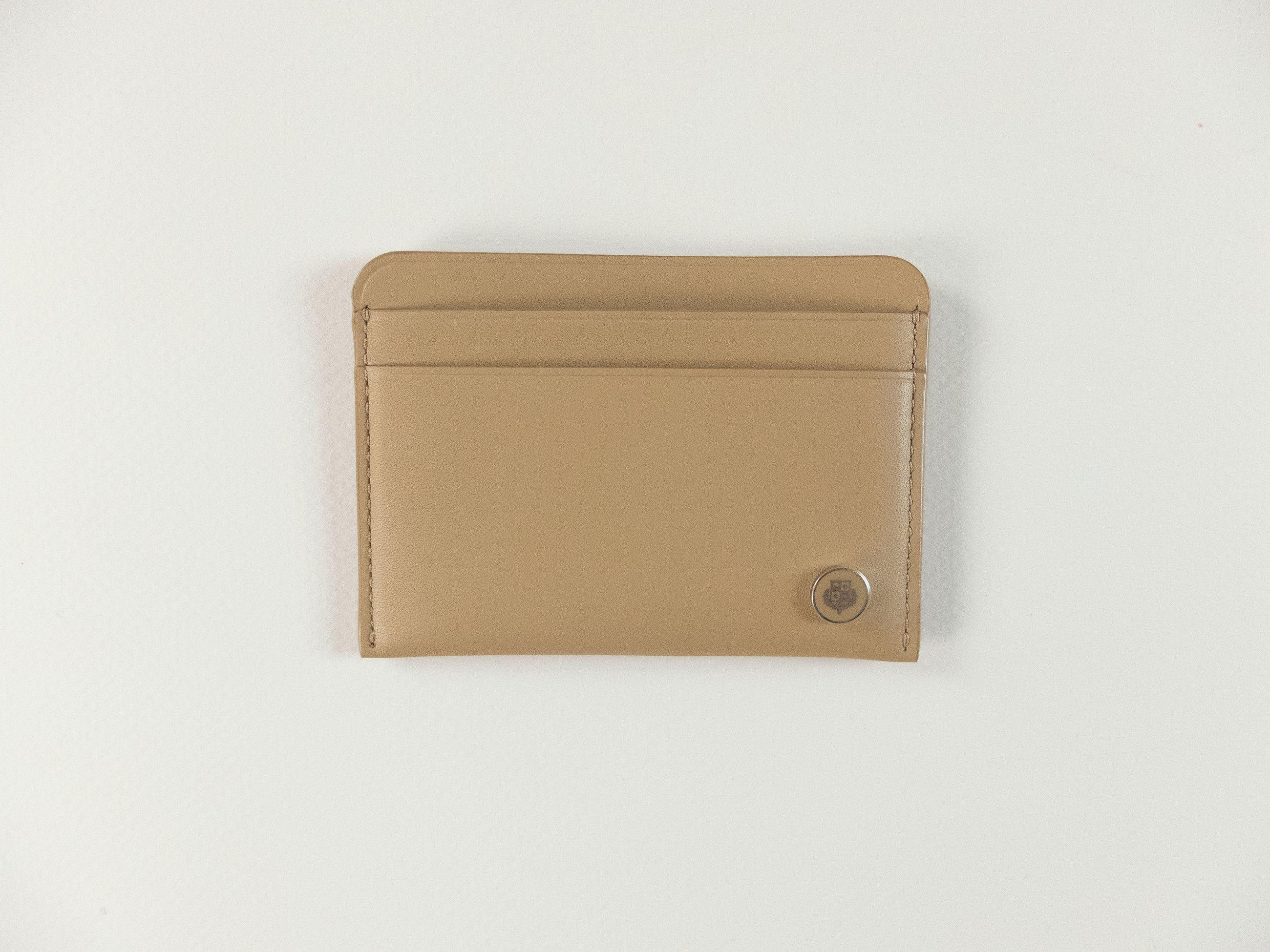 Loro Piana LORO PIANA Crest beige leather card holder wallet Size ONE SIZE - 1 Thumbnail