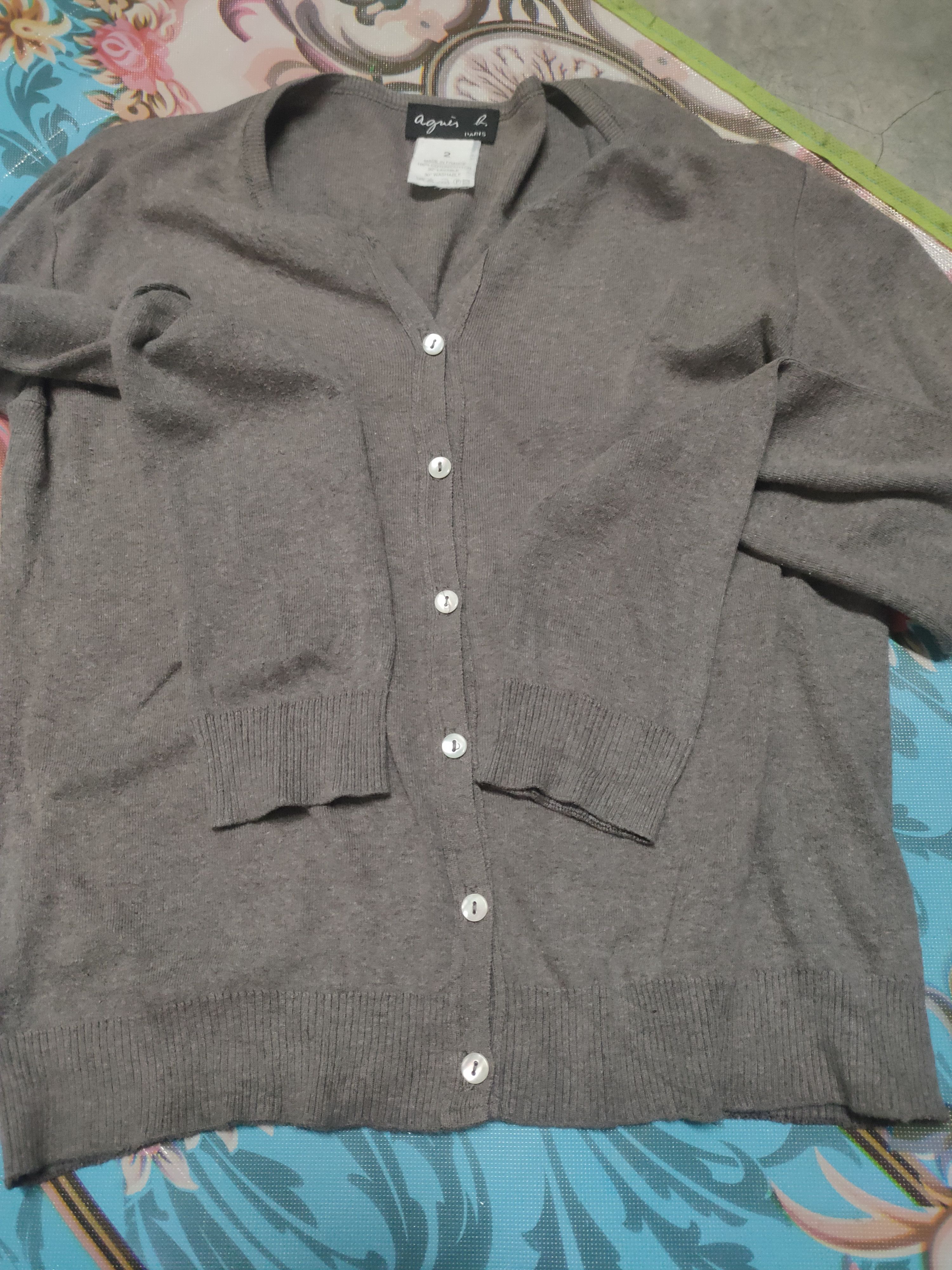 agnes b. Agnes b. Cardigan Size S / US 4 / IT 40 - 2 Thumbnail