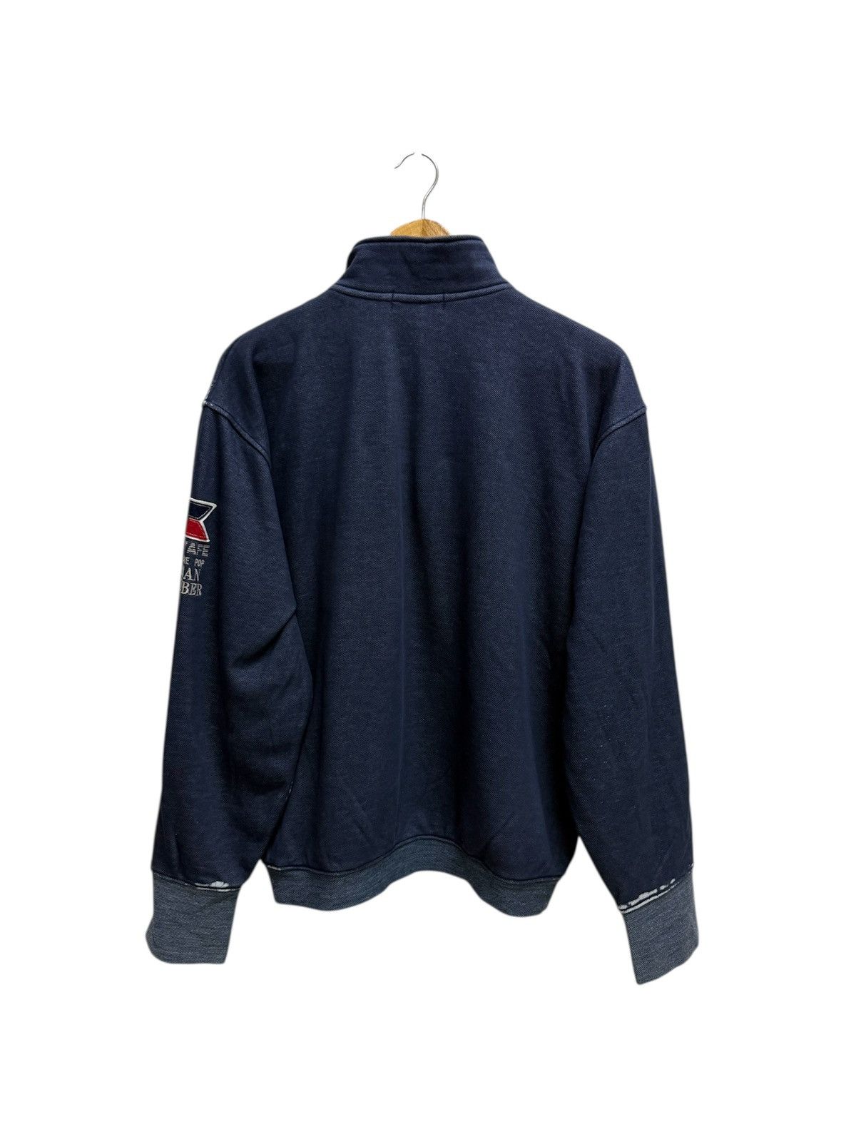 Vintage Santa Fe Fleece Lined Halfzipper Sweatshirt Size US L / EU 52-54 / 3 - 2 Thumbnail
