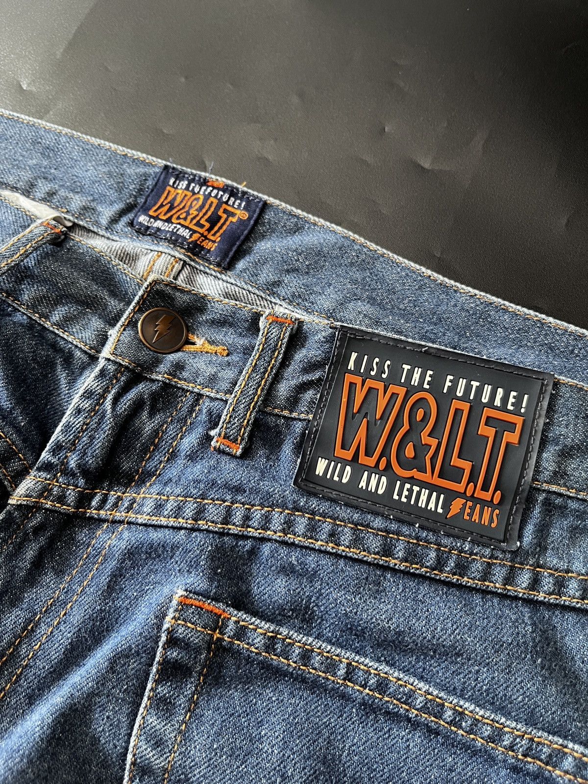 Japanese Brand W&Lt carpenter jeans Size US 30 / EU 46 - 6 Thumbnail