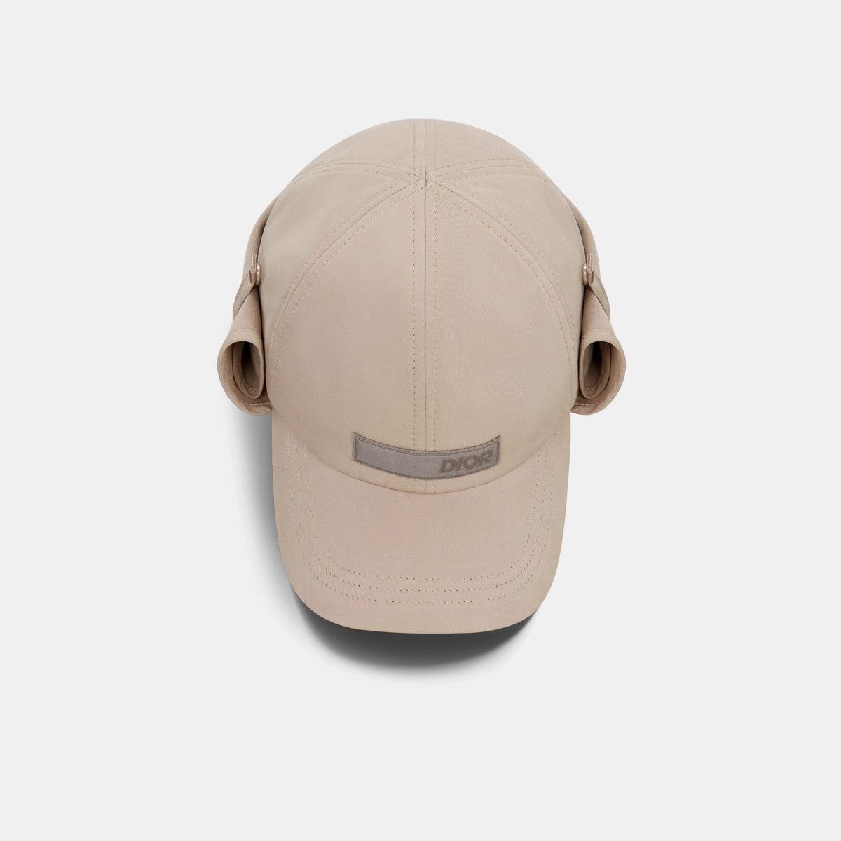 Dior o1bcso1str1224 Size:OS/Baseball Cap With Flaps in Taupe Size ONE SIZE - 5 Thumbnail