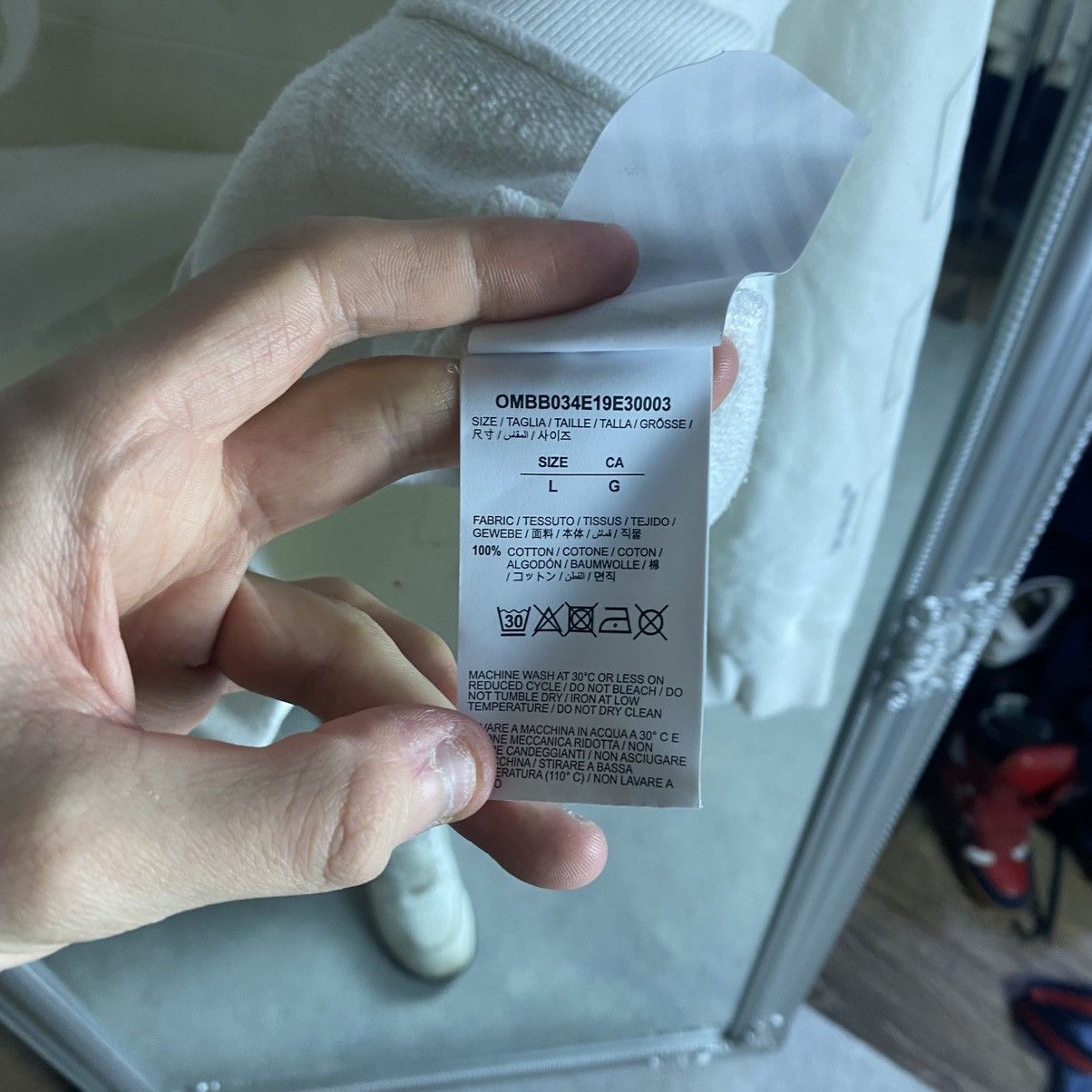 Off-White Off White Hoodie cage back Size US L / EU 52-54 / 3 - 11 Thumbnail