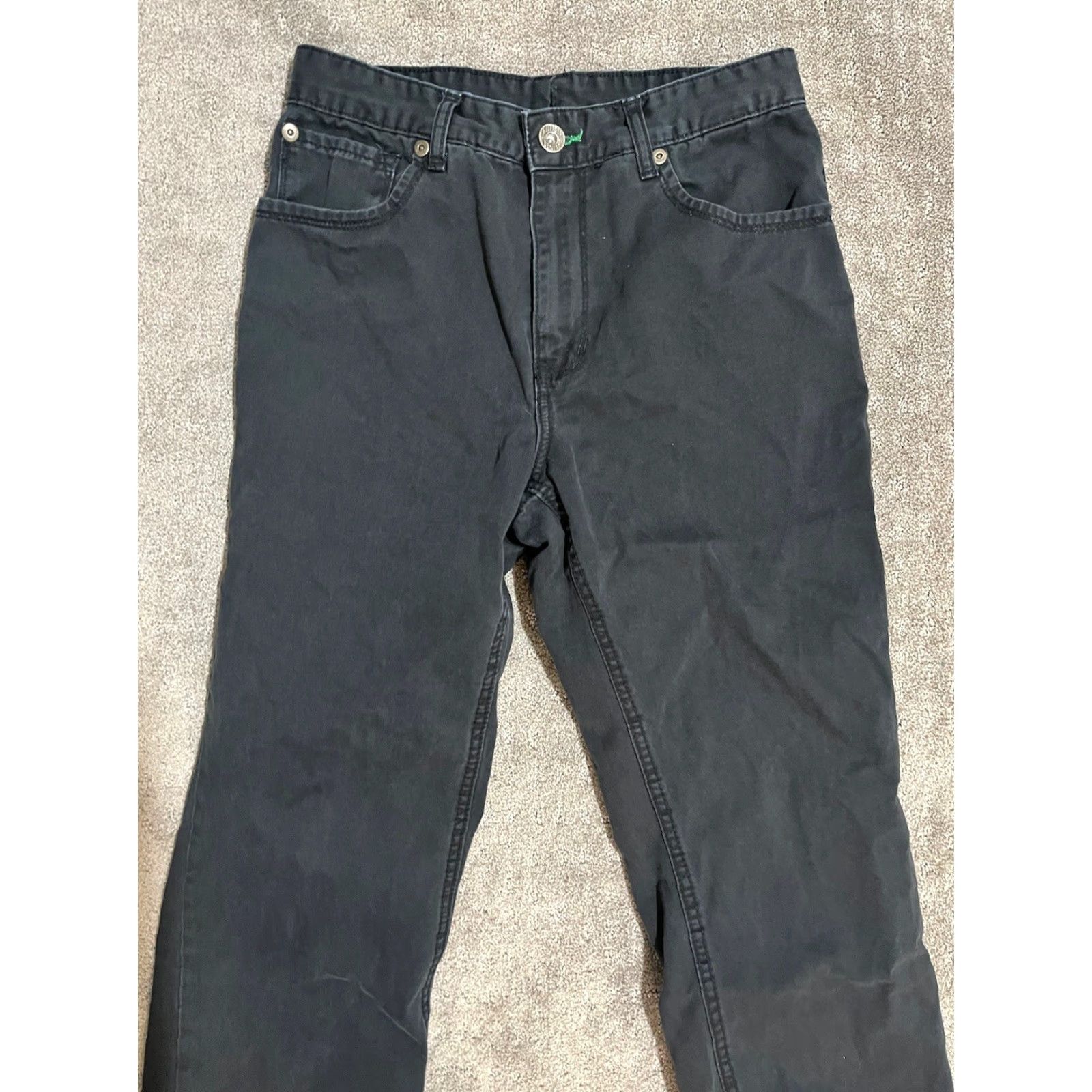 Tommy Hilfiger Tommy Hilfiger Mens Pants Black Solid 32x32 Regular Inseam 32 Dress Pants Casual Business Slimming Modern Fit Mens Size US 32 / EU 48 - 4 Thumbnail