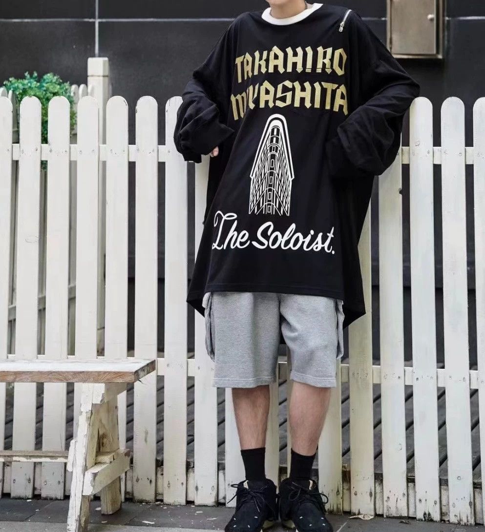 Takahiromiyashita The Soloist. TAKAHIROMIYASHITA THE SOLOIST oversize thin long hoodies 44 Size US S / EU 44-46 / 1 - 3 Thumbnail