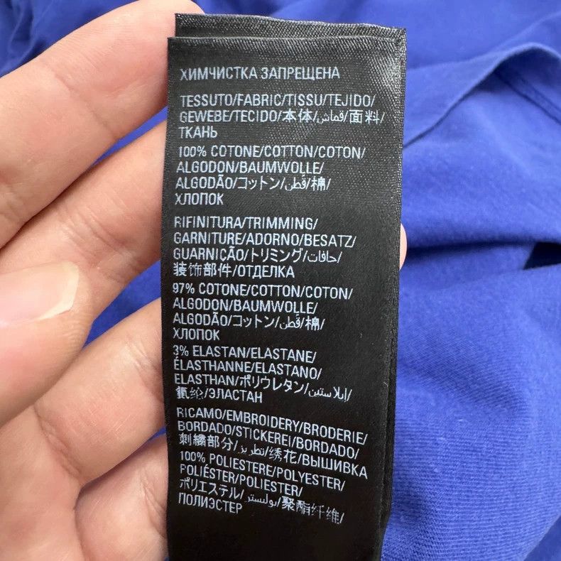 Balenciaga Balenciaga Reverse monogram printed short sleeve Size US S / EU 44-46 / 1 - 4 Thumbnail