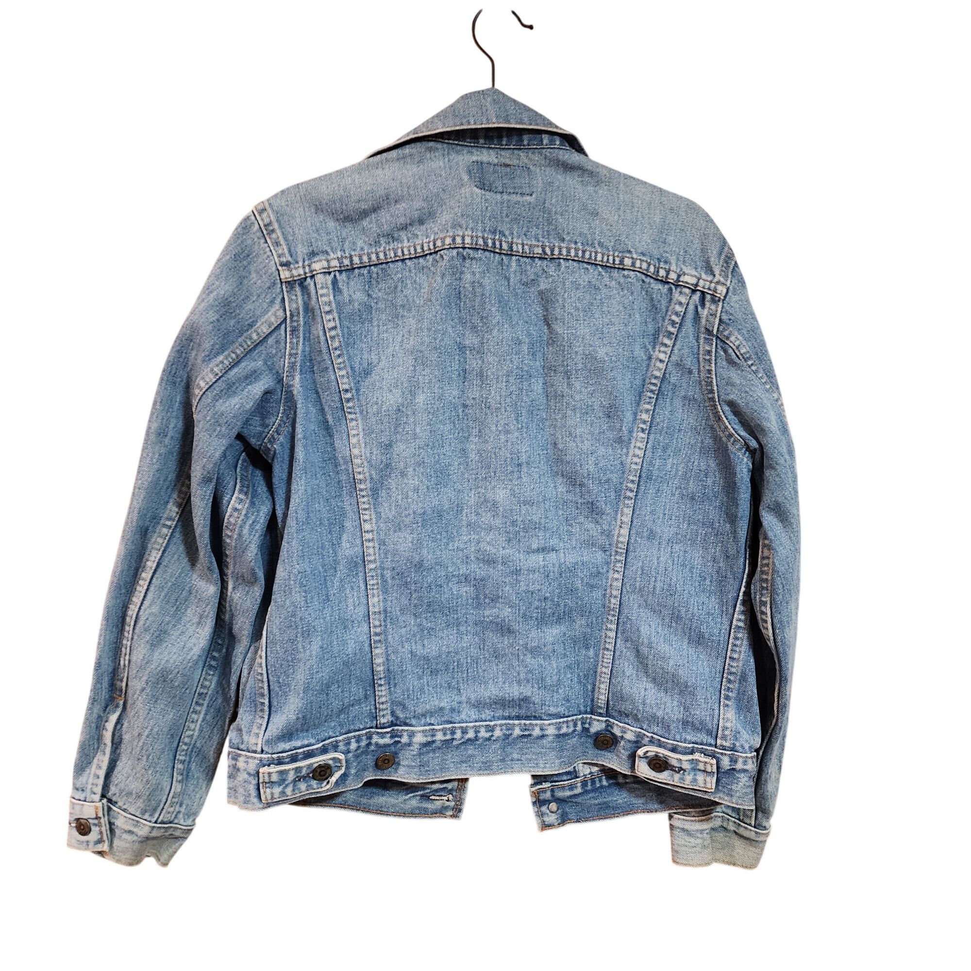 Levi's Levis Trucker Denim Jean Jacket Med wash Mens Size 40 Size US M / EU 48-50 / 2 - 2 Thumbnail