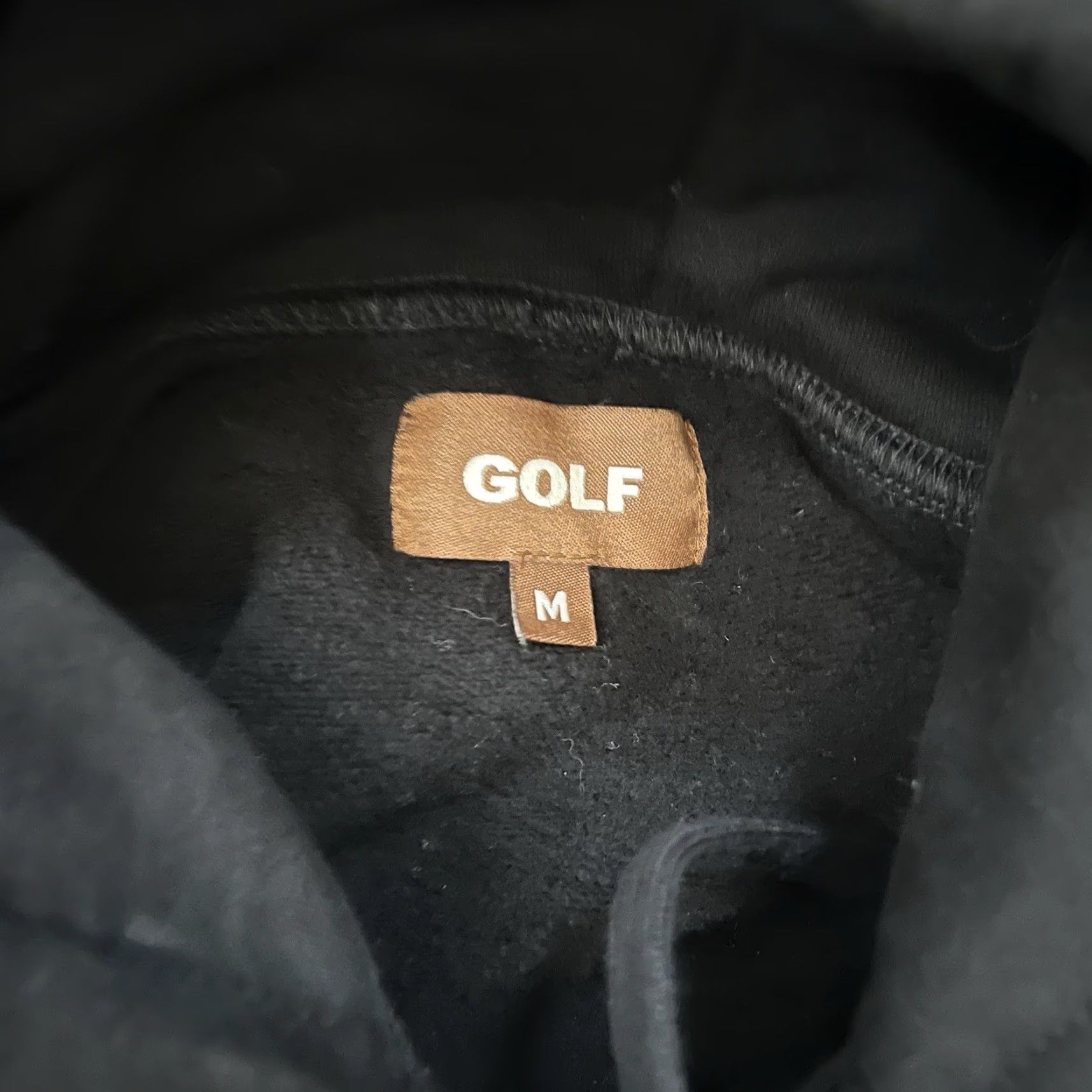 Golf Wang GOLF WANG Black Pullover Hoodie Spellout Mens Medium Tyler the Creator Size US M / EU 48-50 / 2 - 6 Thumbnail