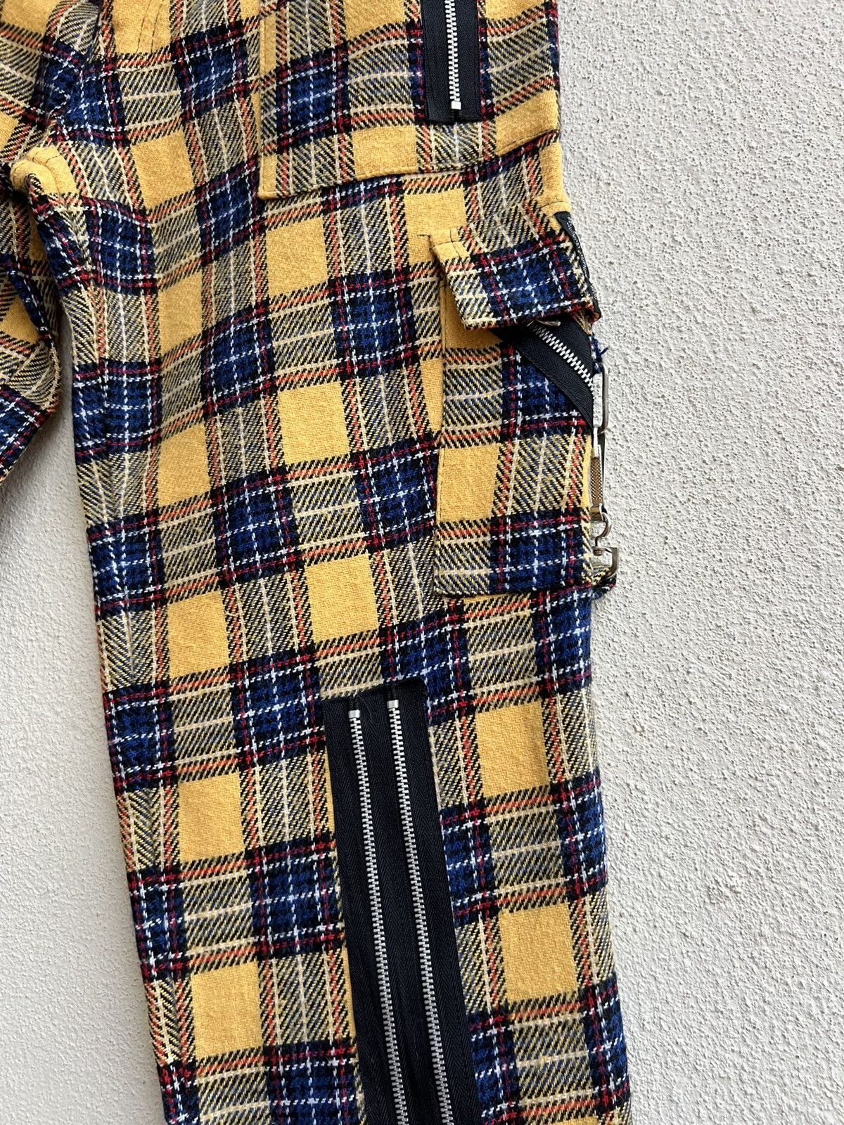 Seditionaries VTG Seditionaries Tiger Alt London Tartan Bondage Trouser Size US 31 - 12 Thumbnail