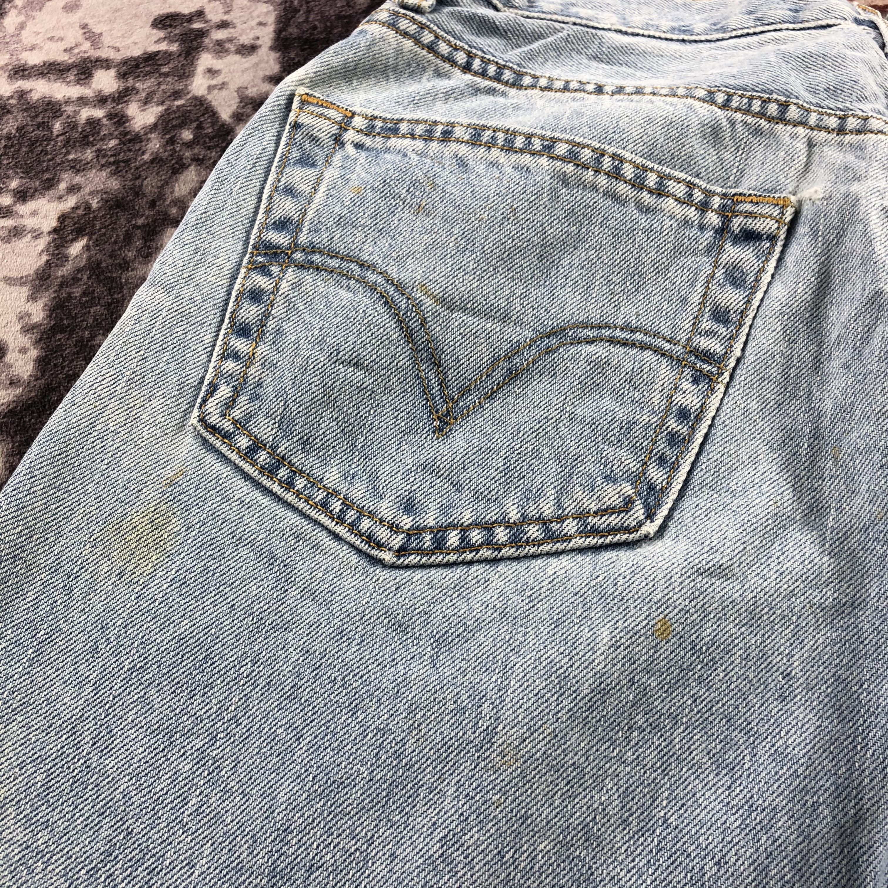 Levi's × Vintage Vintage Light Wash Levis 550 Baggy Jeans-JM3174 Size US 30 / EU 46 - 6 Thumbnail