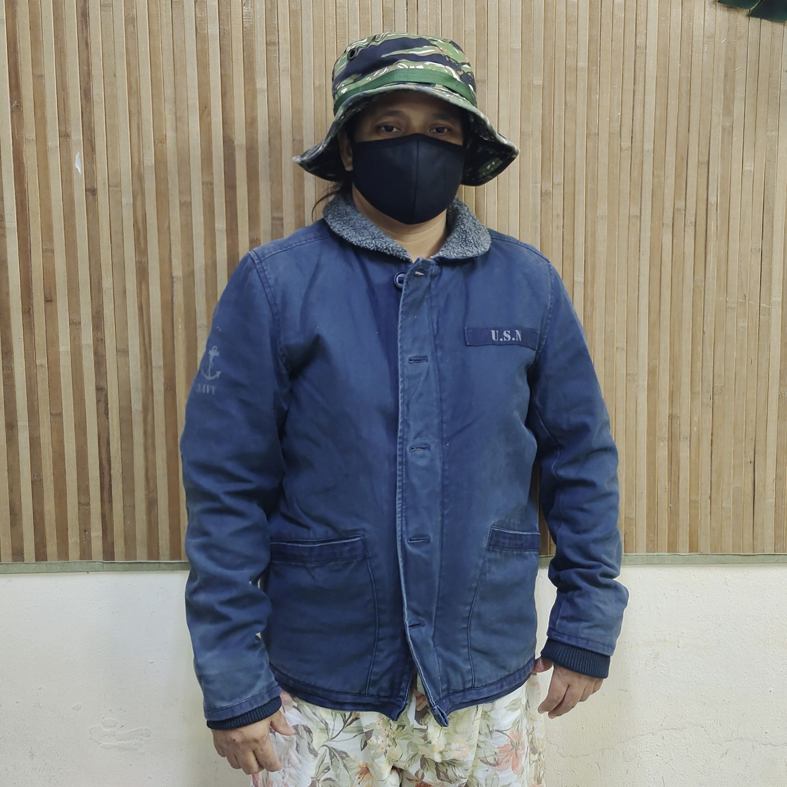 Beams Plus Beams Heart USN Navy Jacket Size US M / EU 48-50 / 2 - 15 Thumbnail