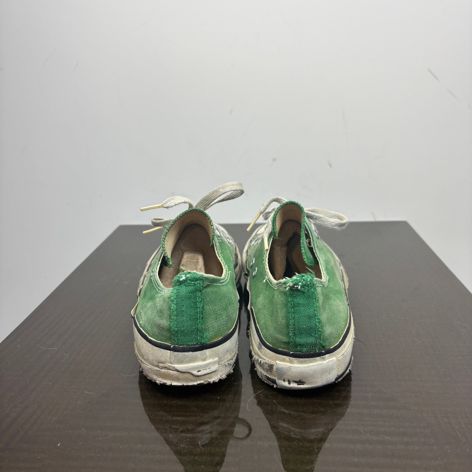 Converse Vintage 80s Converse Low Shoes Sneakers Green Men's Size 6 Size US 6 / EU 39 - 4 Thumbnail