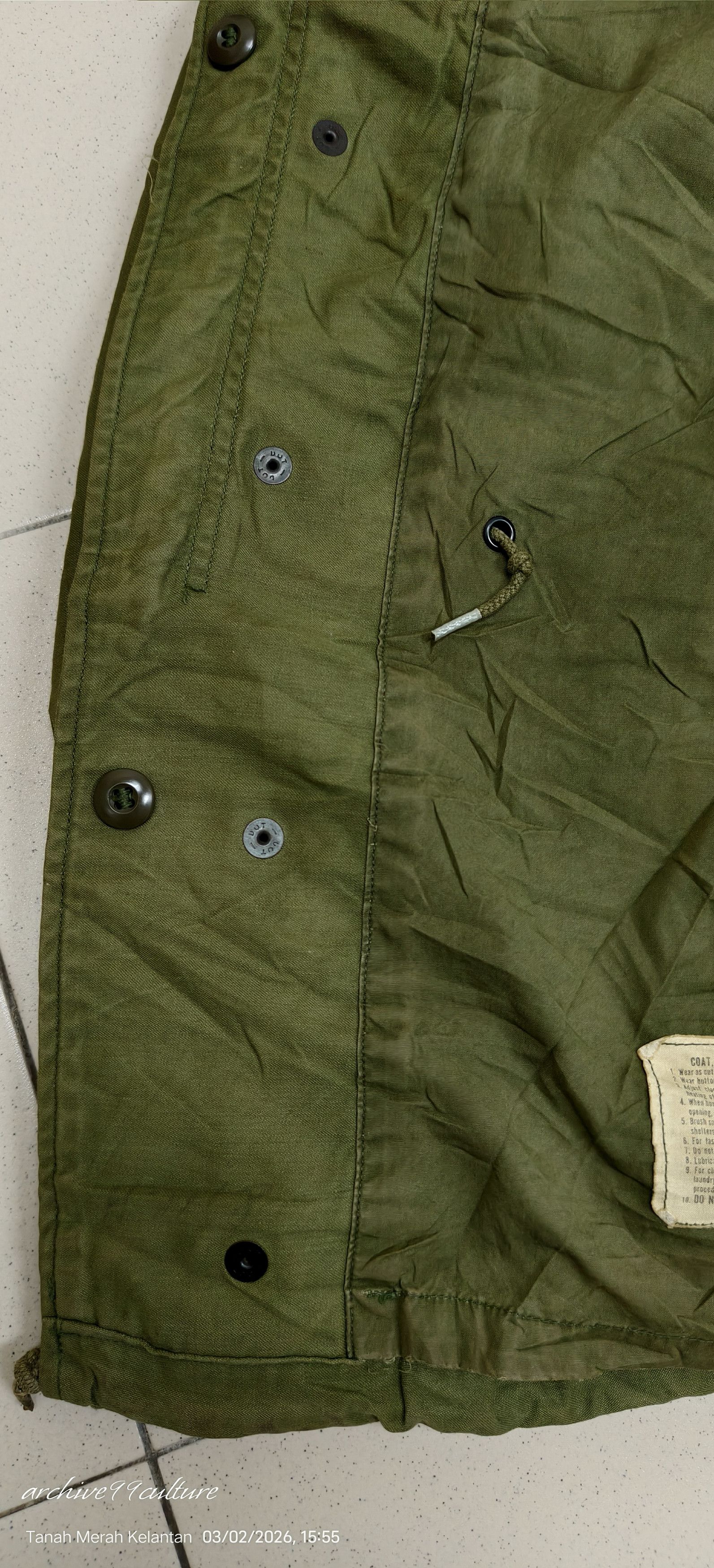 Vintage Vintage 1972 US Army M-65 Field Jacket Rolane Sportswear Size US S / EU 44-46 / 1 - 12 Thumbnail