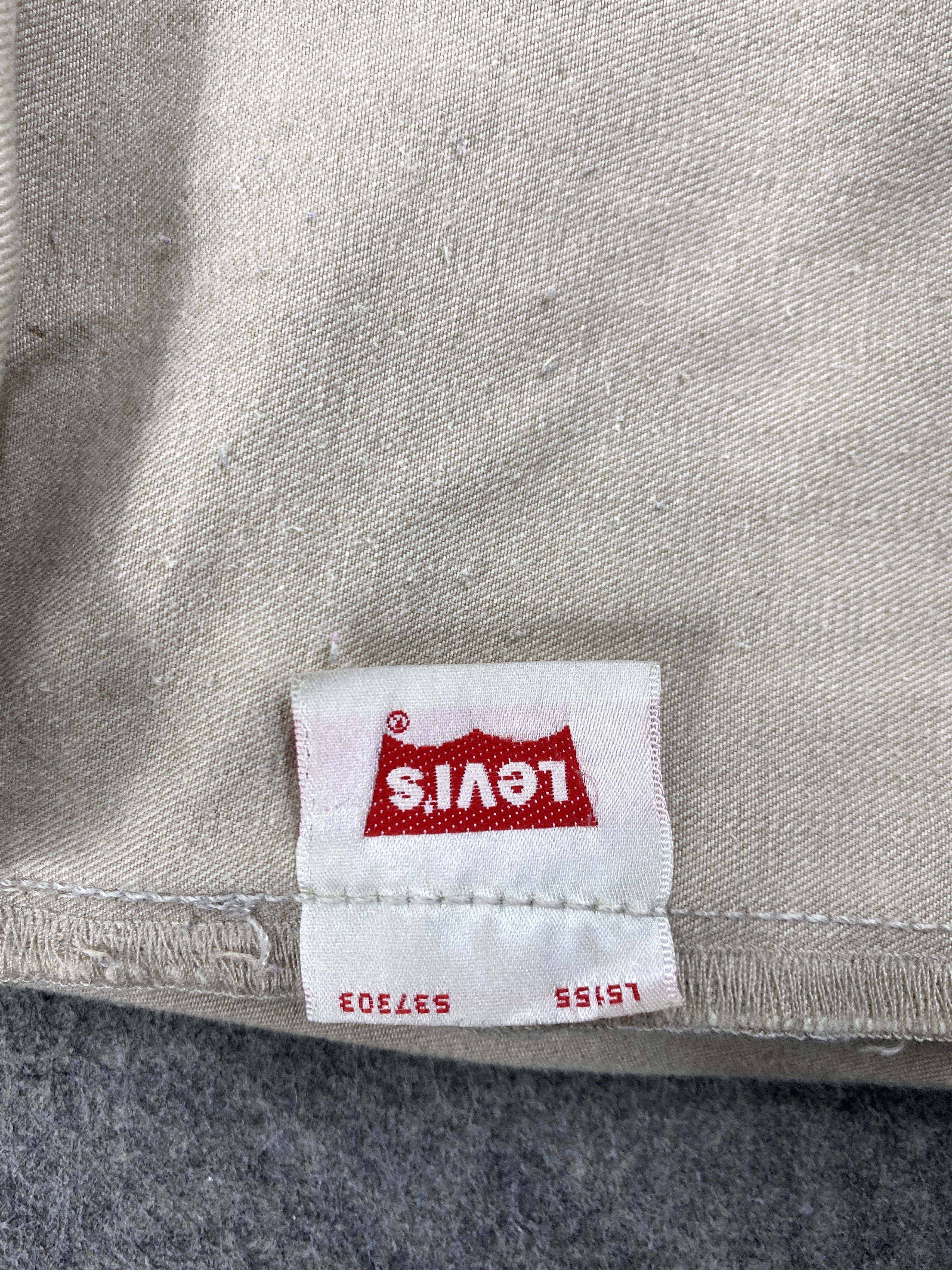 Levi's Dirty Khaki Vintage Levis 501 Jeans 30x25.5 - JN3180 Size US 30 / EU 46 - 13 Thumbnail