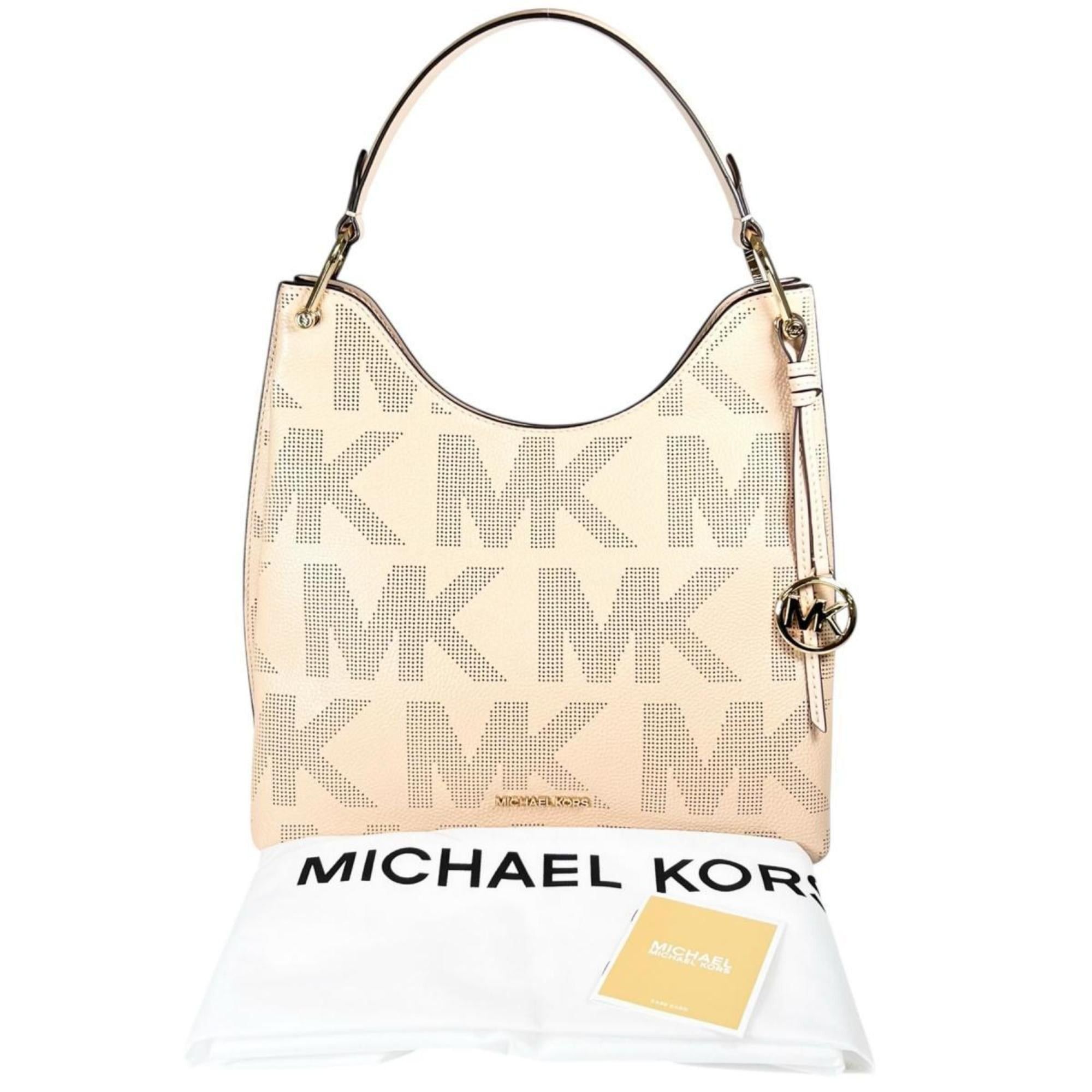 Michael Kors Michael Kors Joan Slouchy Leather Tote Bag, Size 35T1GV9L3L, Beige Size ONE SIZE - 1 Thumbnail