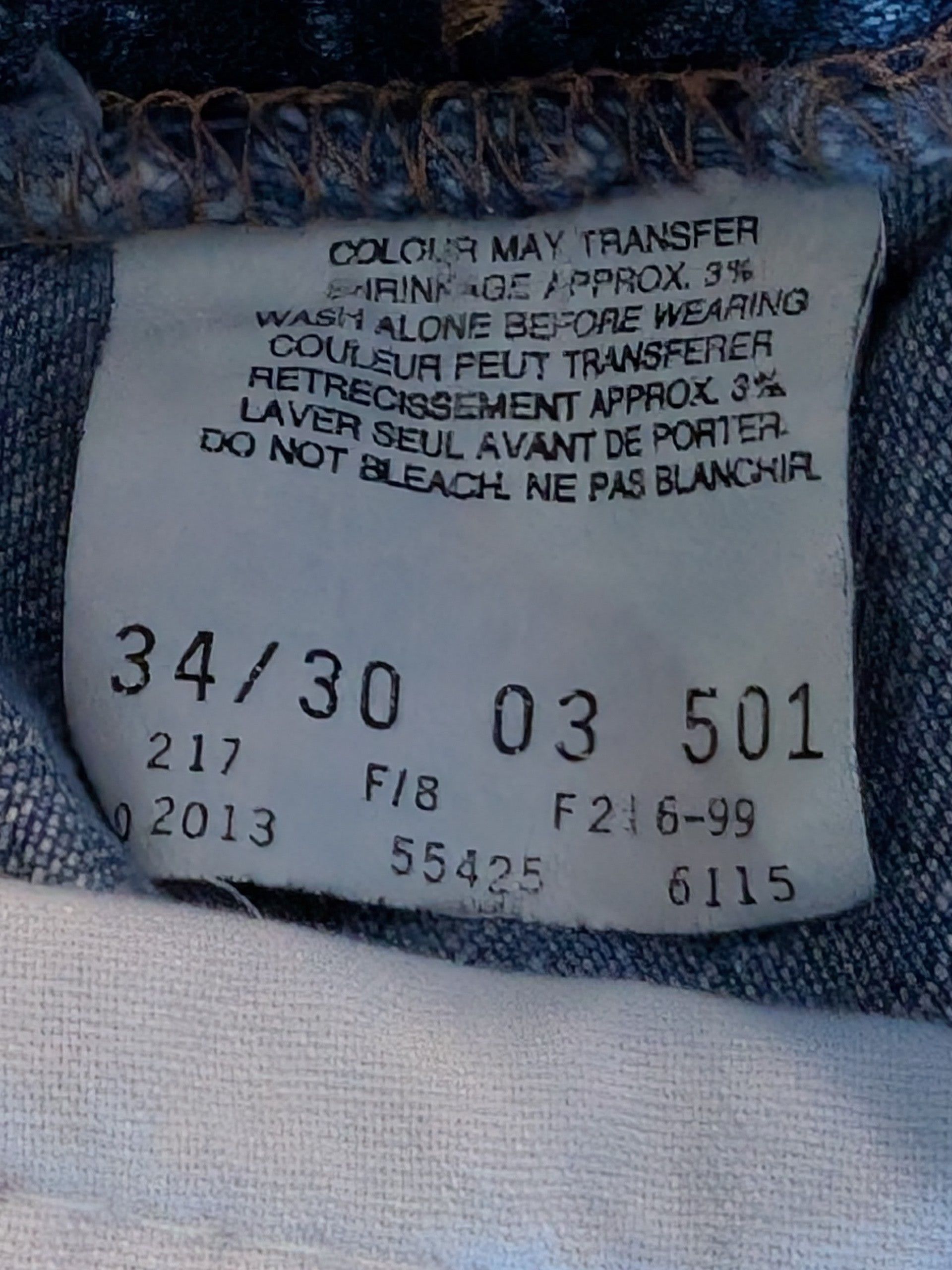 Levi's Levi's Silvertab Retrofit Button fly Denim Jeans Sz 34x30 Size US 34 / EU 50 - 4 Thumbnail
