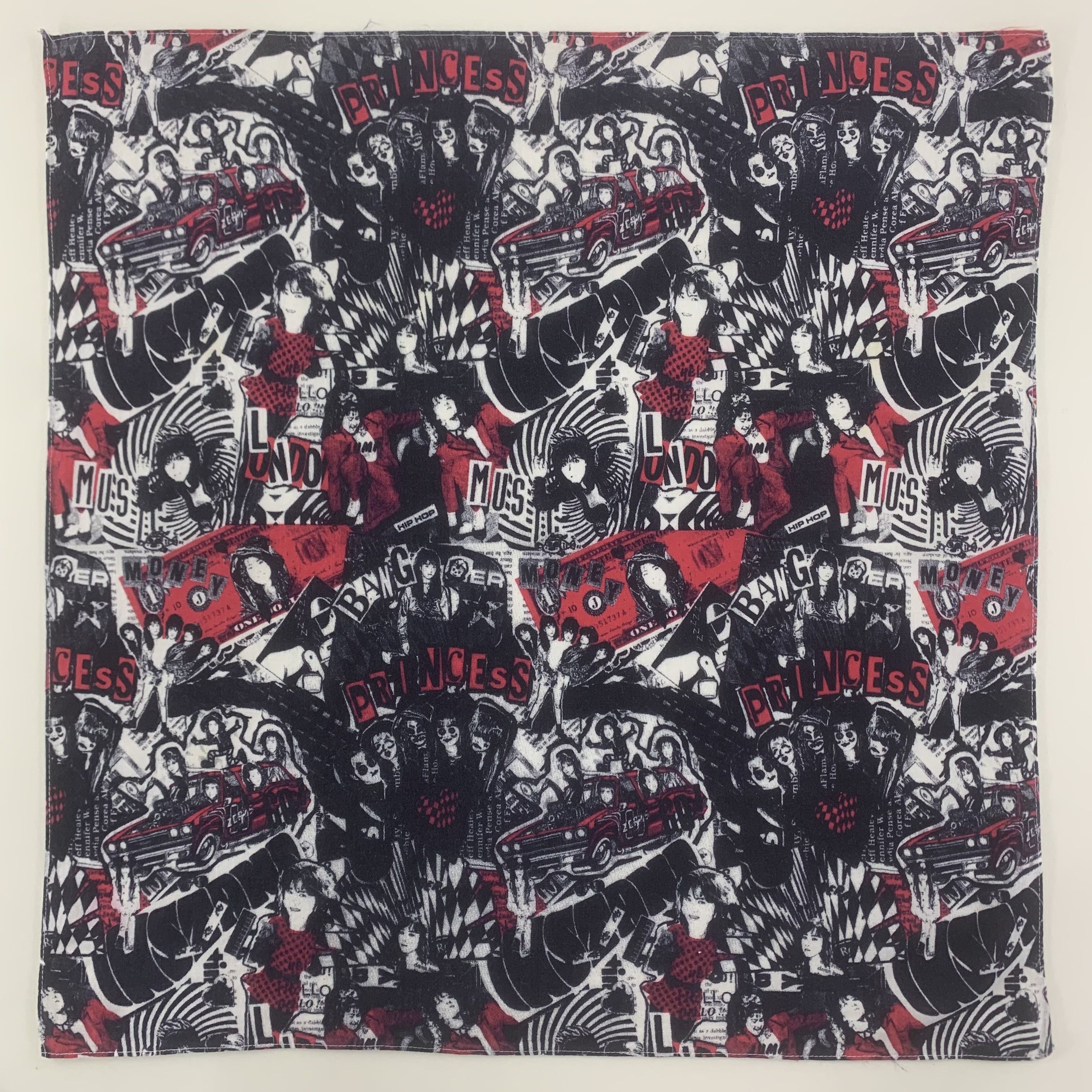 Vintage Princess Handkerchief Bandana Neckerchief TB3355 Size ONE SIZE - 2 Thumbnail