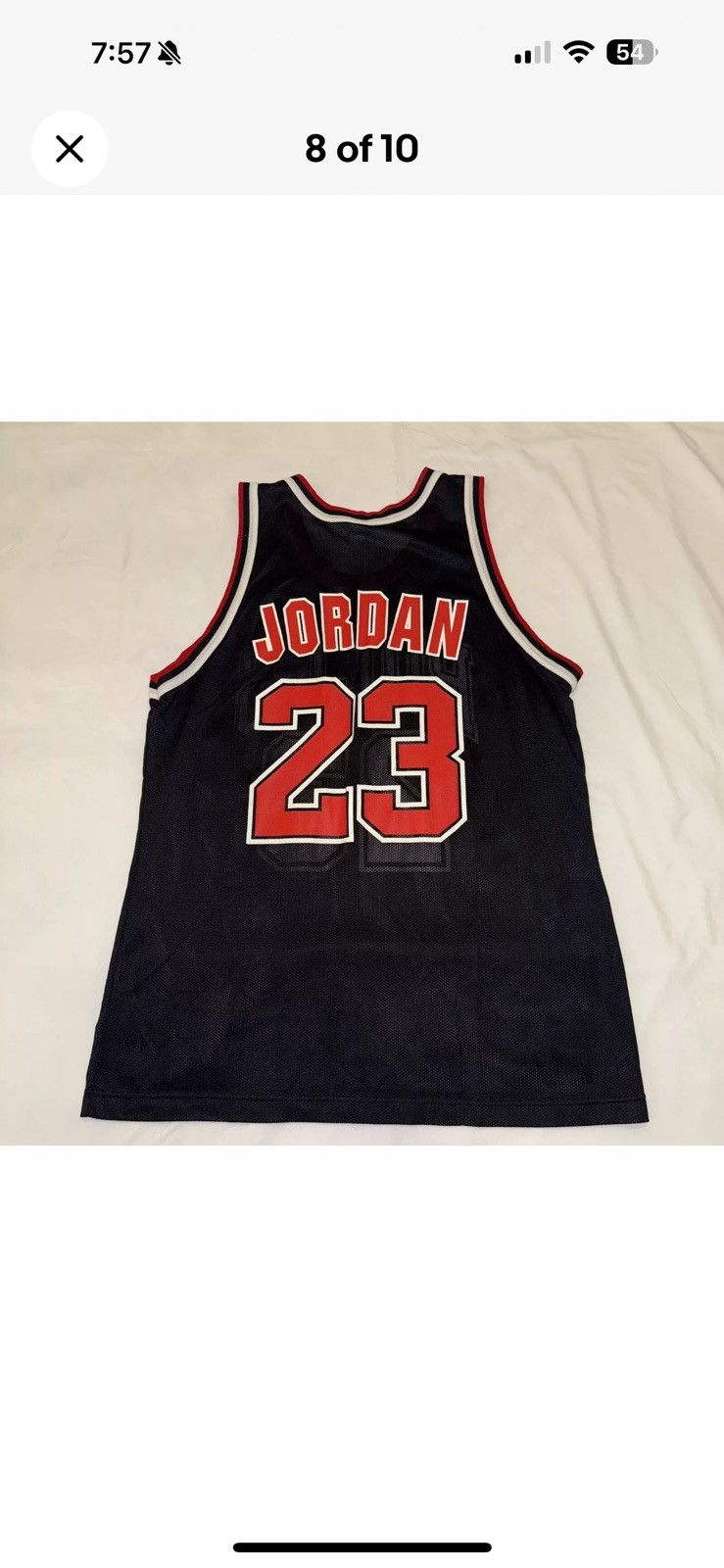Champion Vintage Champion Michael Jordan Chicago Bulls Jersey Large Size US L / EU 52-54 / 3 - 7 Thumbnail