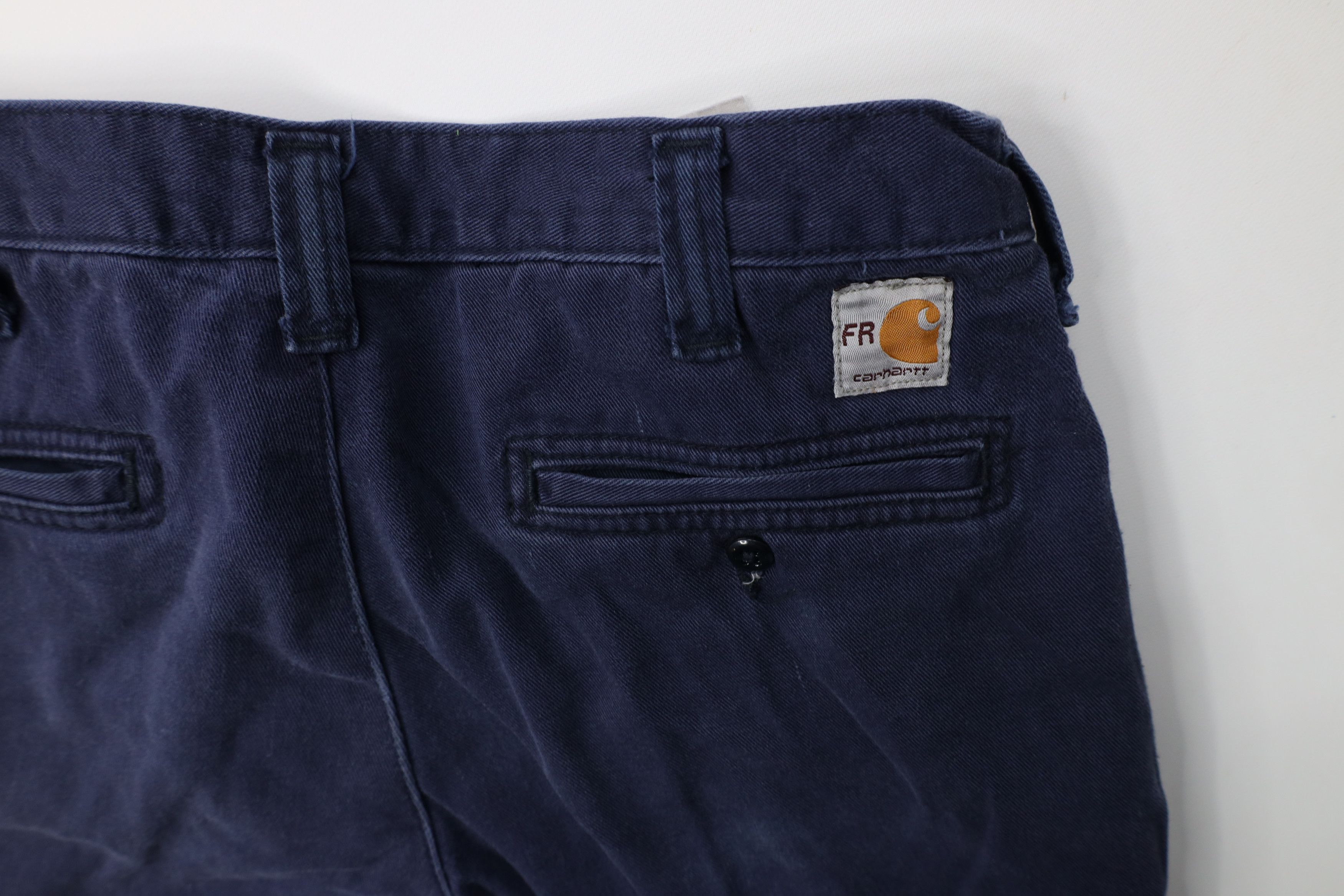 Carhartt Carhartt FR Fire Flame Resistant Wide Leg Pants Workwear Size US 34 / EU 50 - 17 Thumbnail
