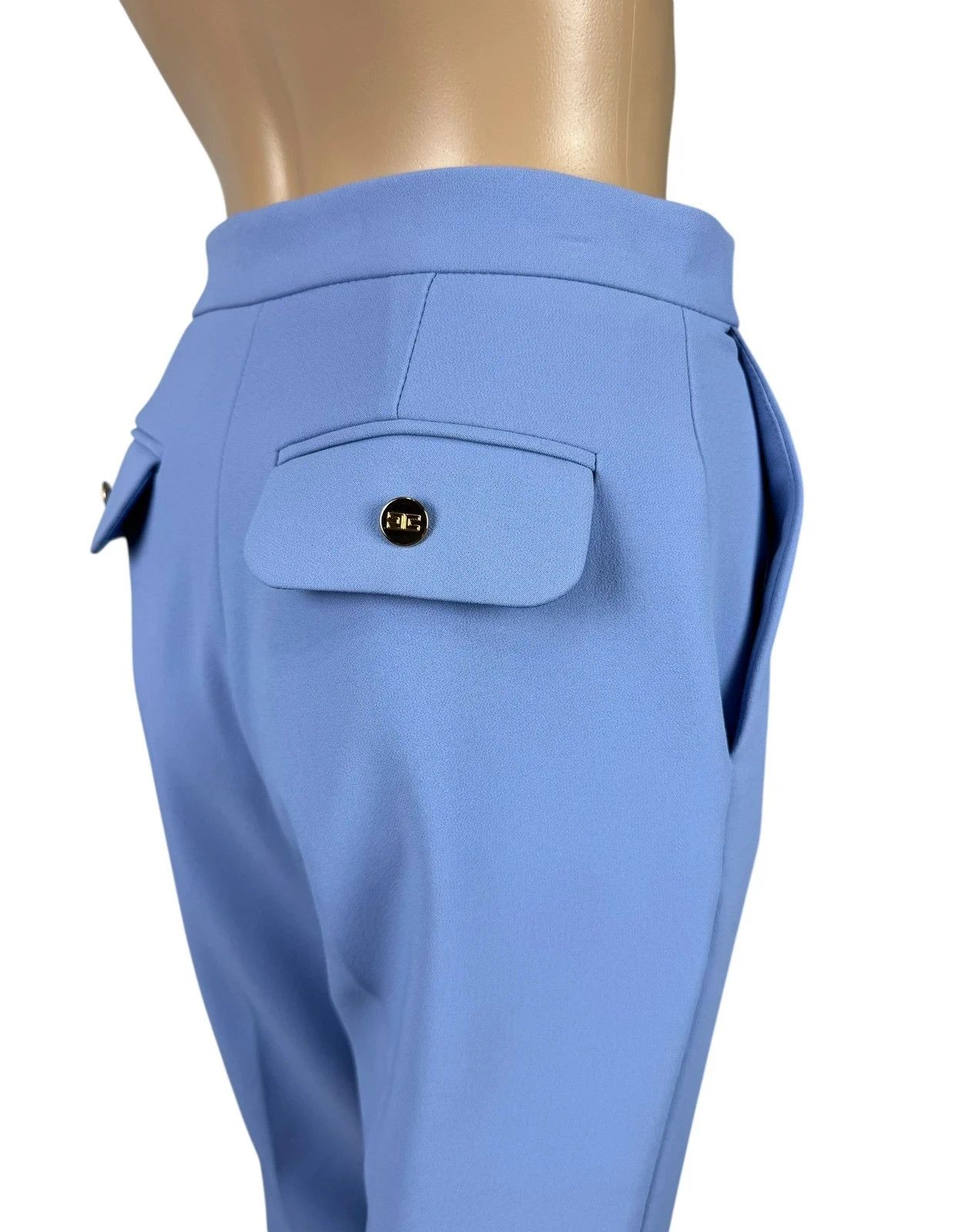 Elisabetta Franchi Elisabetta Franchi Crop Trousers High Waisted size 40 Size 27" / US 4 / IT 40 - 7 Thumbnail