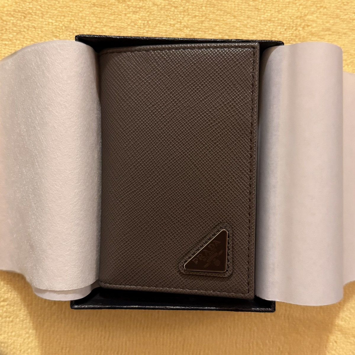 Prada PRADA Saffiano Leather Card Holder (Retail $650+TAX) Size ONE SIZE - 5 Thumbnail
