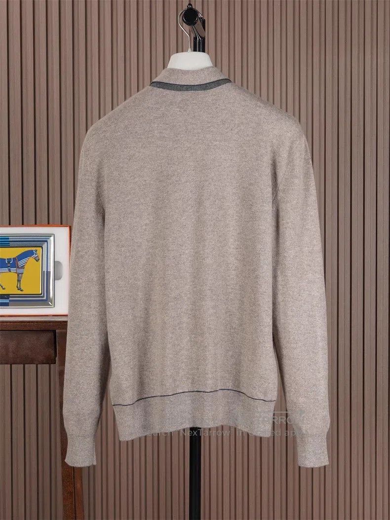 Hermes Hermes Men's 25-style cashmere cardigan Size US L / EU 52-54 / 3 - 4 Thumbnail