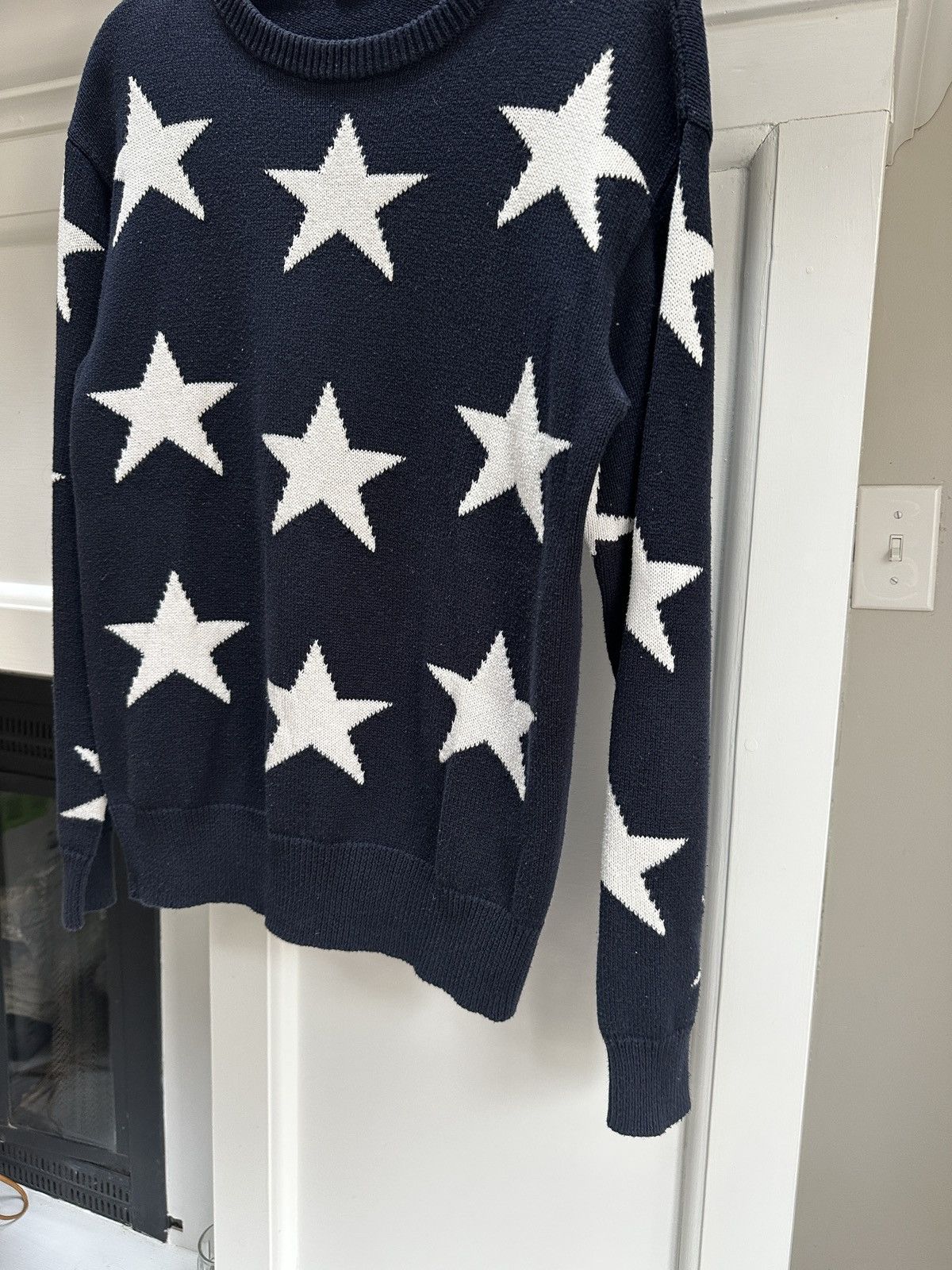 Sandro Knitted Acrylic Star Sweater Size US S / EU 44-46 / 1 - 3 Thumbnail