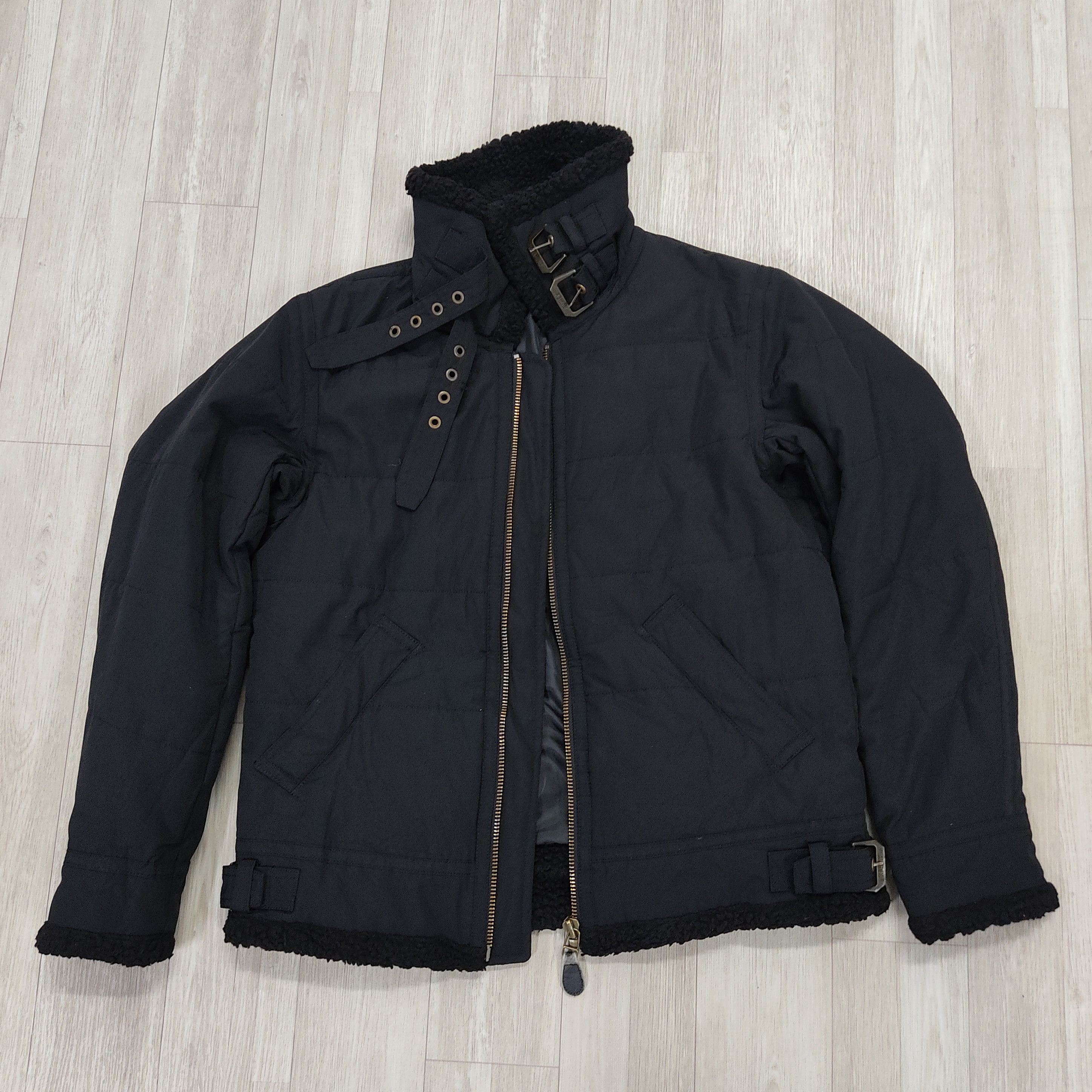 Avirex AVIREX Type B-3 Flight Bikers Black Rugged Jacket Size US M / EU 48-50 / 2 - 9 Thumbnail