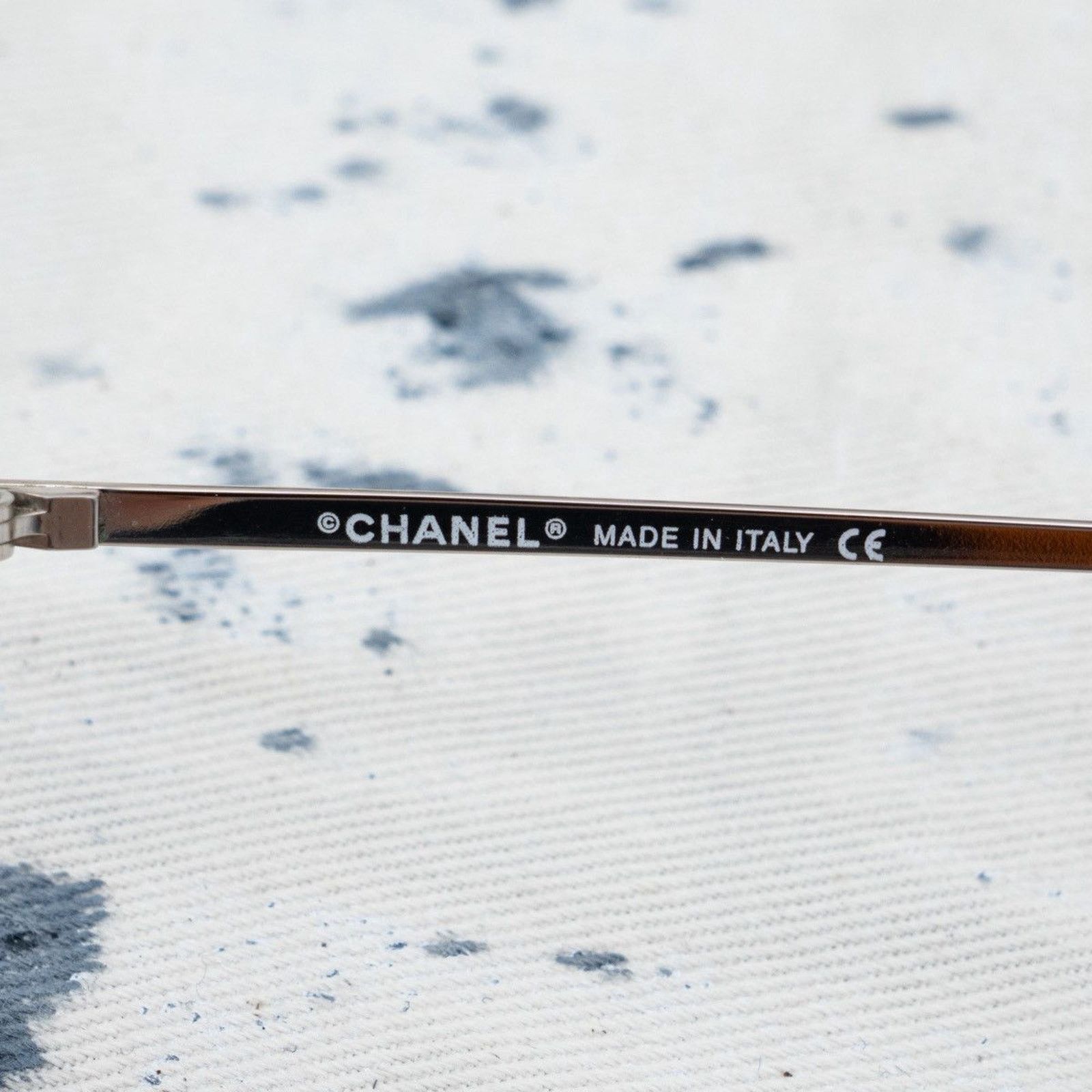 Chanel × Vintage Vintage chanel logo gradient rimless shield y2k sunglasses Size ONE SIZE - 6 Thumbnail