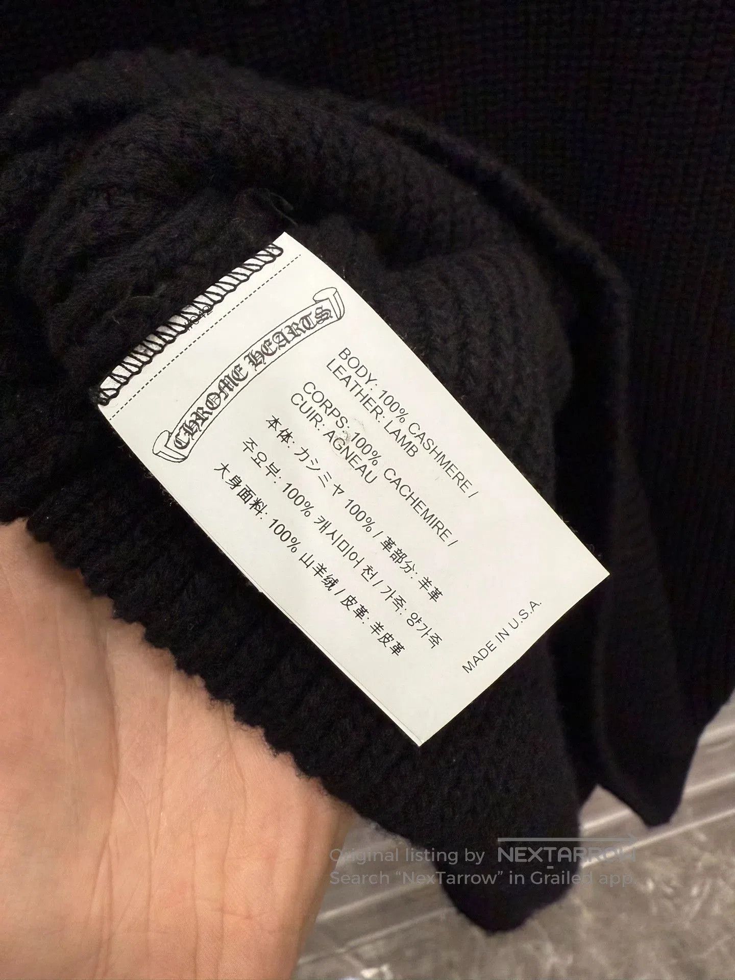 Chrome Hearts Chrome Hearts Cross Half. Size US L / EU 52-54 / 3 - 6 Thumbnail
