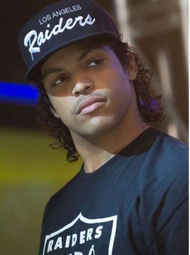 image of Vintage 1992 Los Angeles Raiders Pro One Nfl Script Cap Nwa in Black, Men's