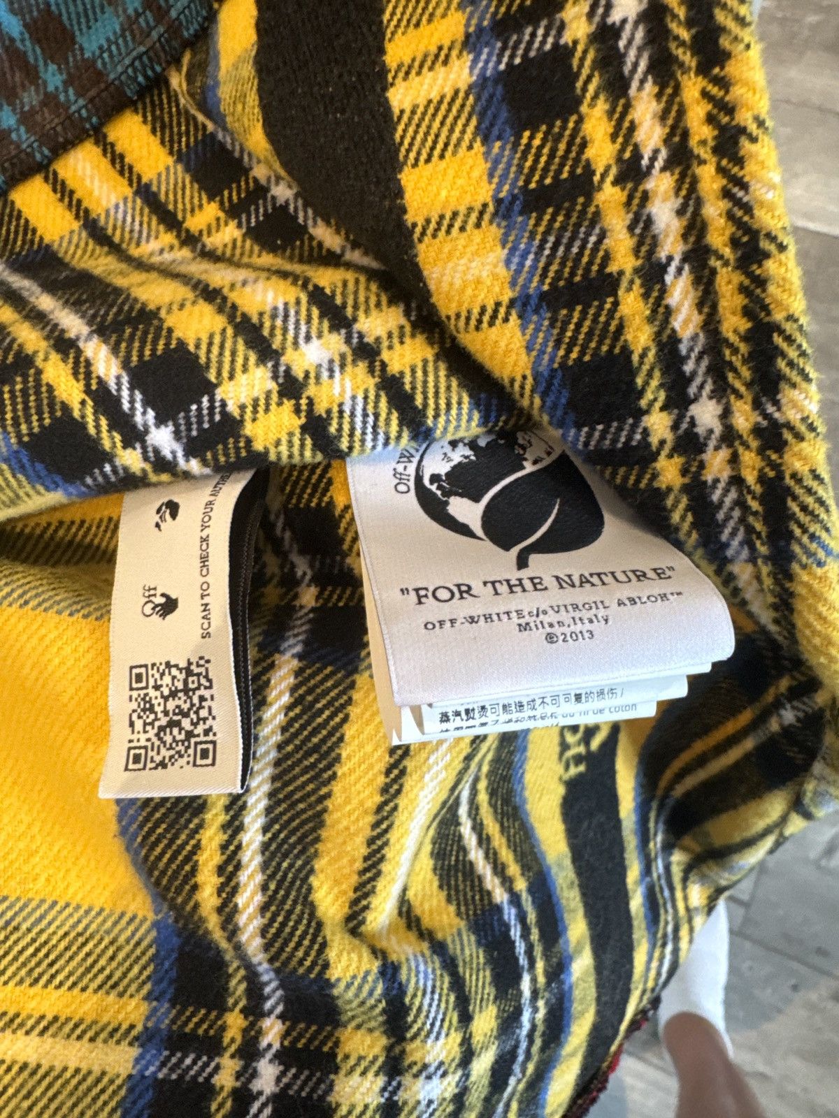 Off-White Off White Flanel Size US L / EU 52-54 / 3 - 4 Thumbnail