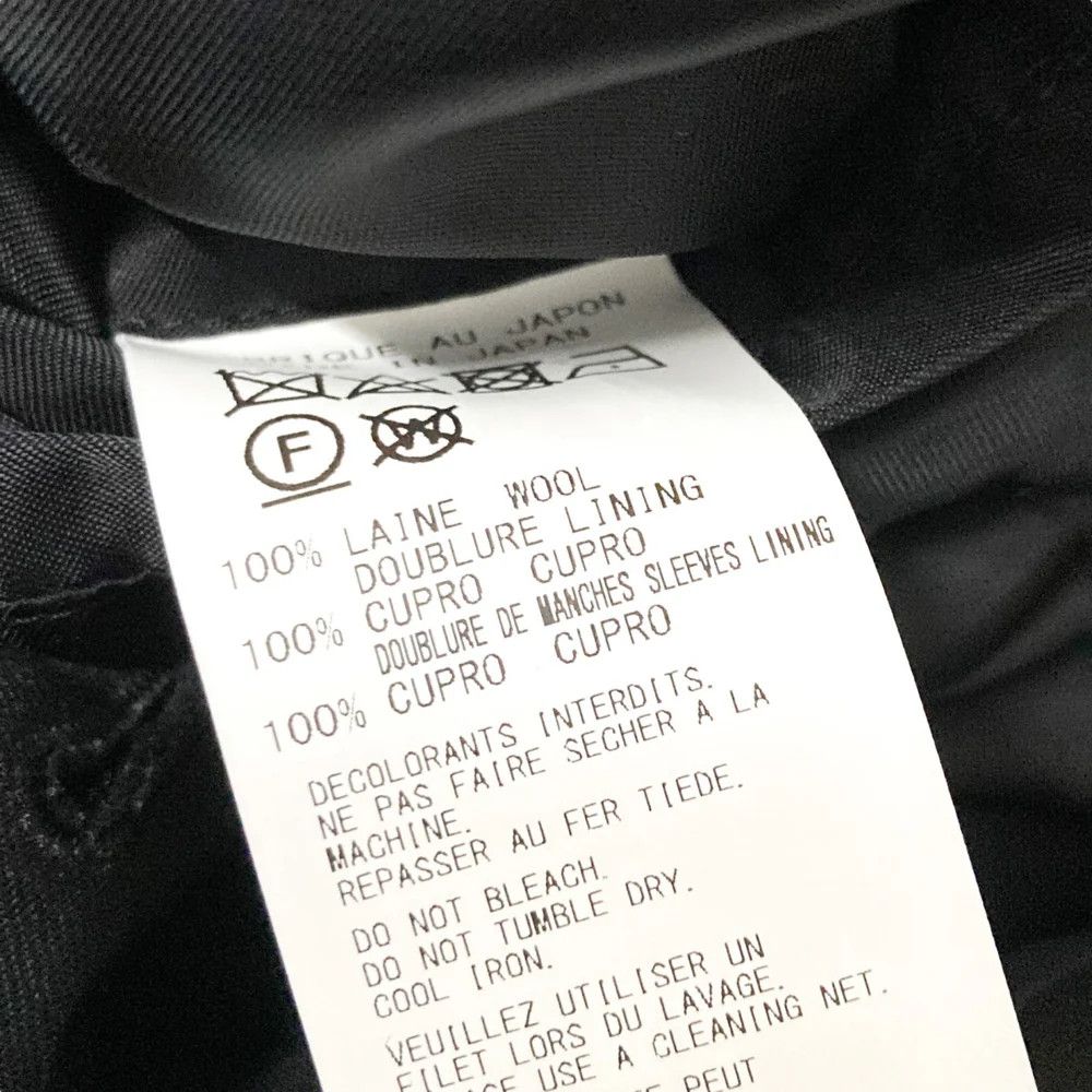 Yohji Yamamoto Yohji Yamamoto pour homme Peak J belt decorated jacket Size US L / EU 52-54 / 3 - 7 Thumbnail