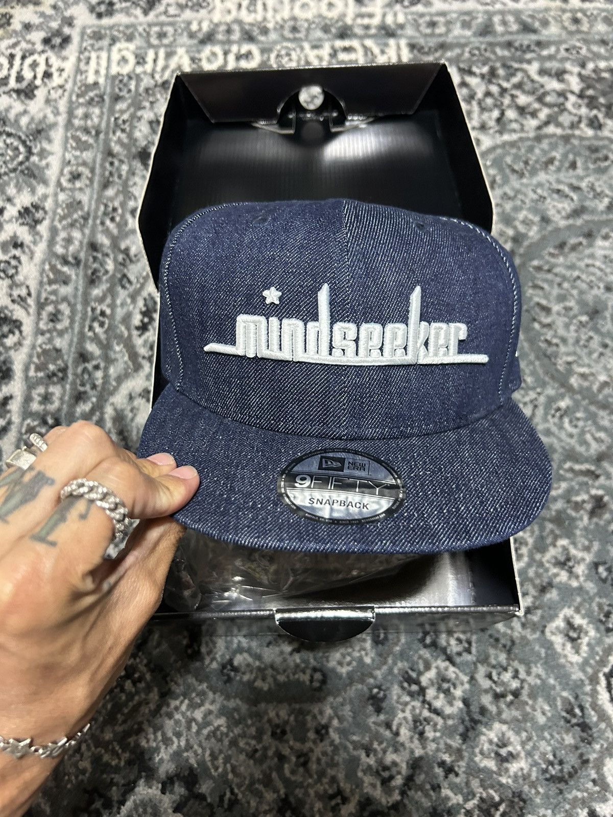 Mindseeker × New Era Mindseeker new era SnapBack denim hat Size ONE SIZE - 4 Thumbnail