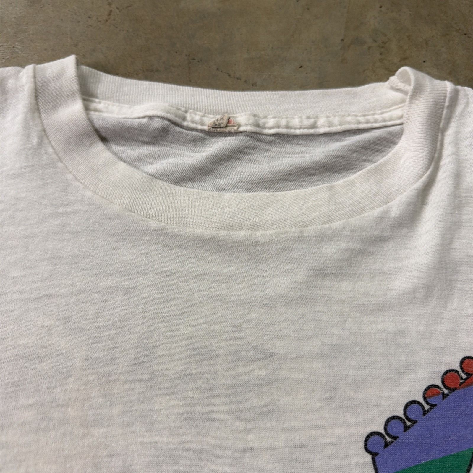 Band Tees Vintage Farm Aid Shirt Small White 80s Live Aids Band Tee Size US S / EU 44-46 / 1 - 3 Thumbnail