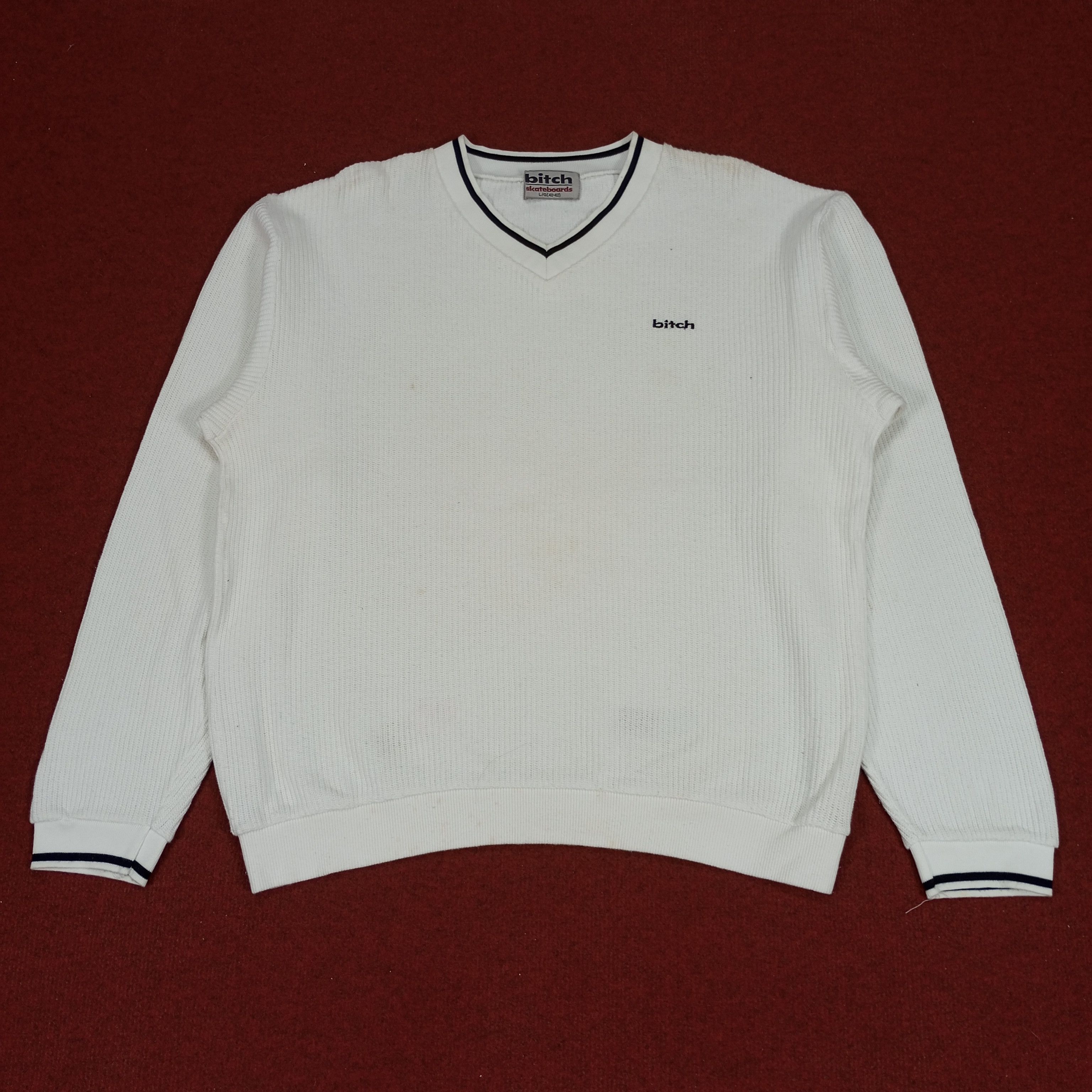 Vintage Bitch Skateboards Small Spellout Design Sweatshirt Size US L / EU 52-54 / 3 - 1 Thumbnail