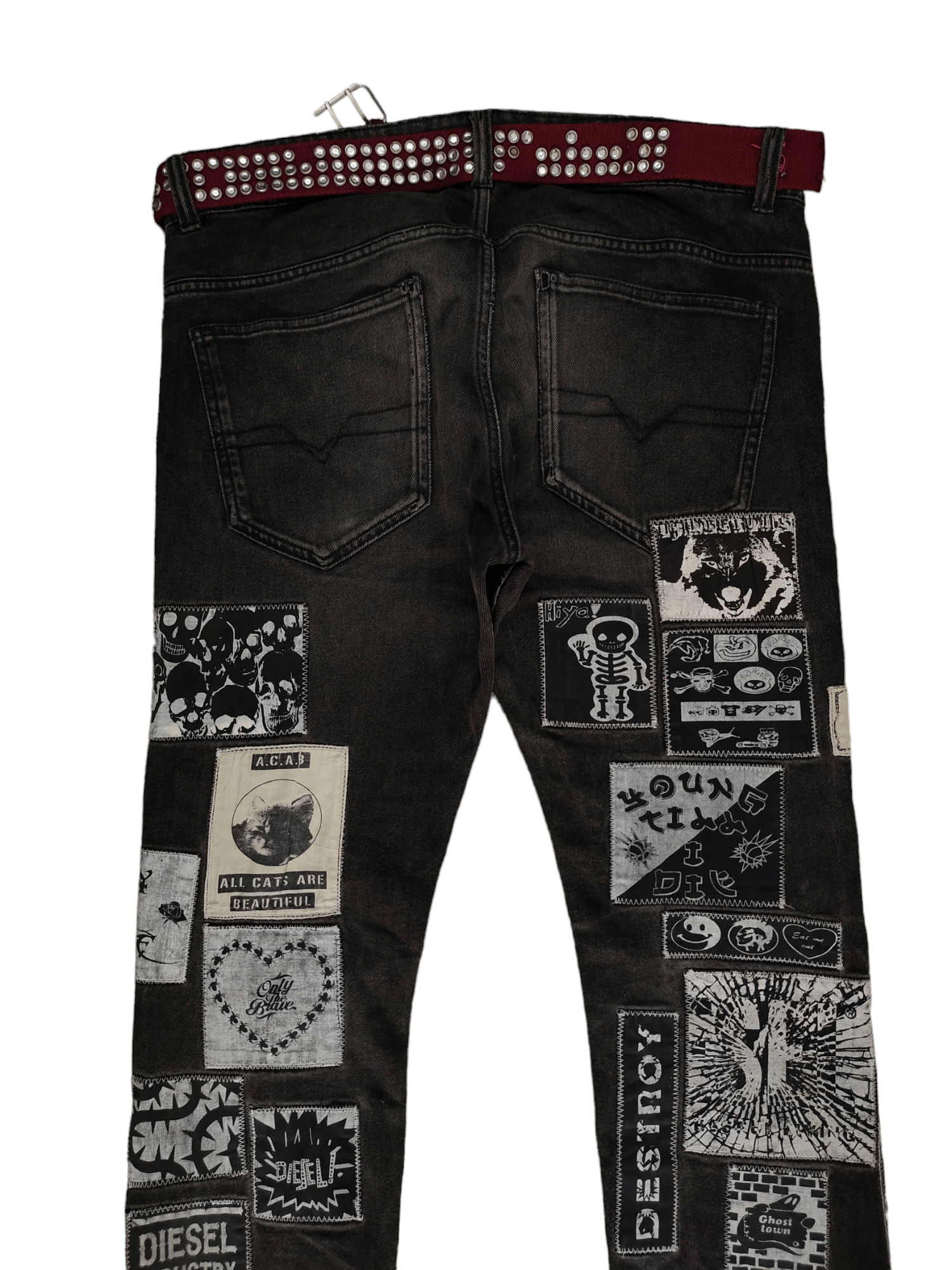Diesel × If Six Was Nine × Undercover Diesel Jeans Patches Distress Faded Punk Undercover Style Size US 32 / EU 48 - 11 Thumbnail