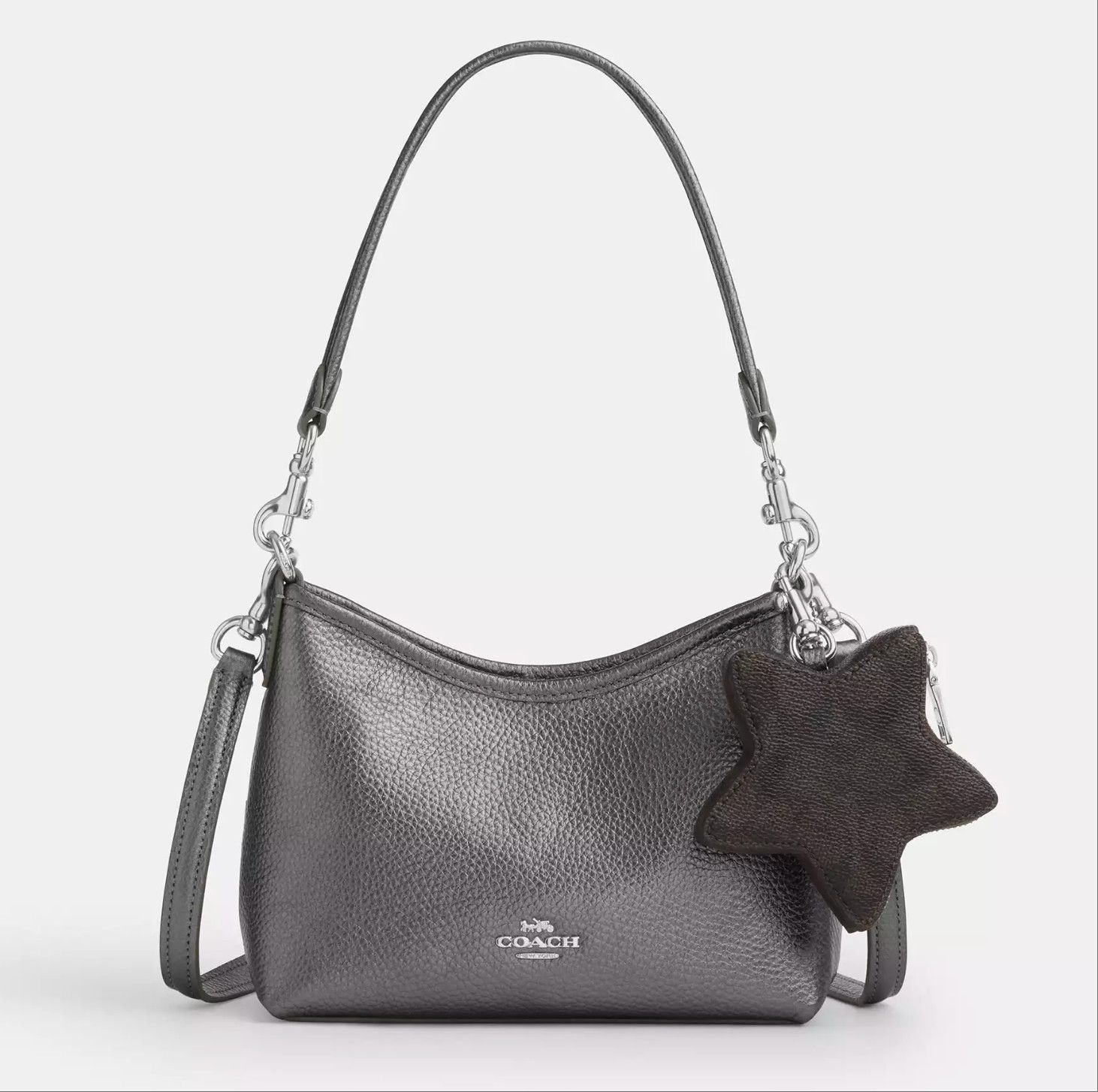 Coach NWT Coach Laurel Small Shoulder Bag With Star Charm CCF16 Size ONE SIZE - 8 Thumbnail