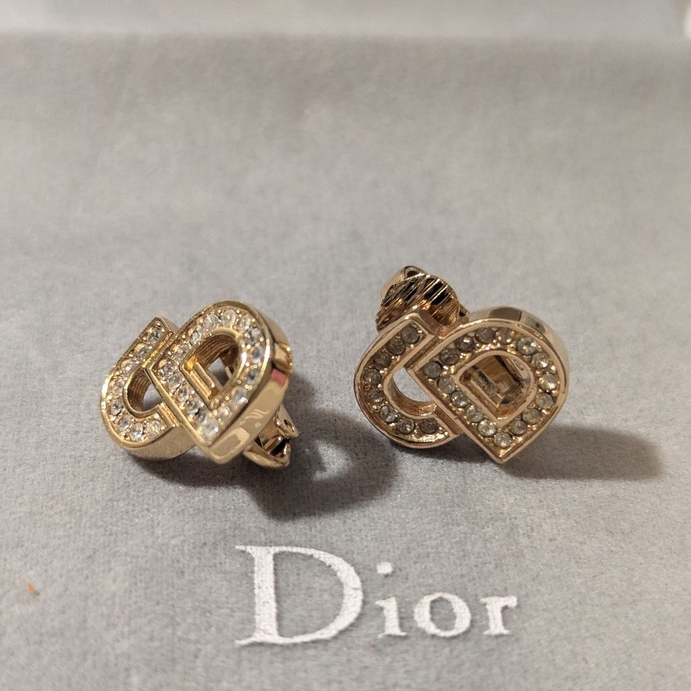 Dior Christian Dior Gold earrings Size ONE SIZE - 1 Thumbnail