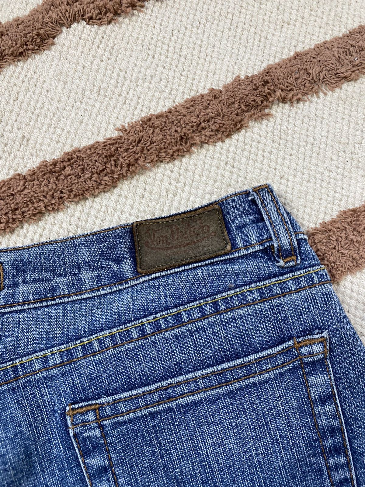 Von Dutch VINTAGE VON DUTCH WASHED JEANS Size 27" / US 4 / IT 40 - 7 Thumbnail