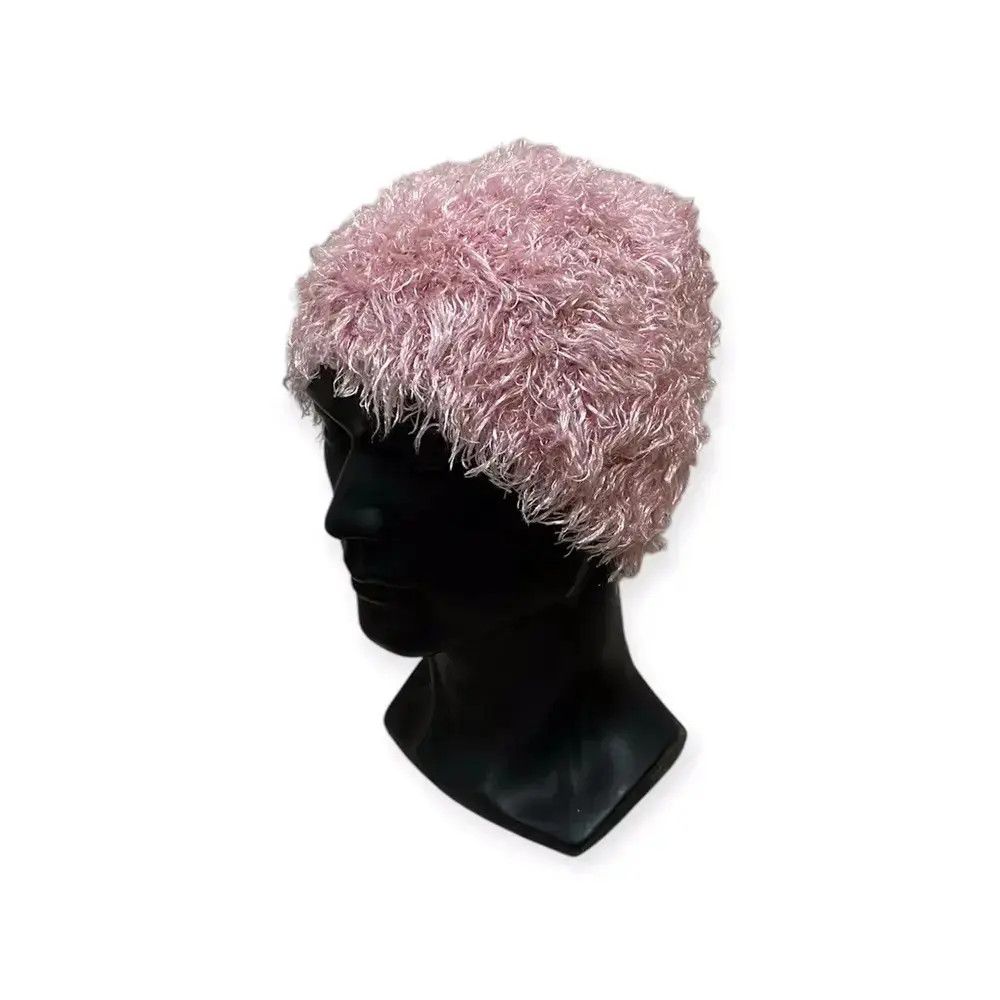 Japanese Brand Japanese Brand Fleece Beanie Hat Size ONE SIZE - 1 Thumbnail