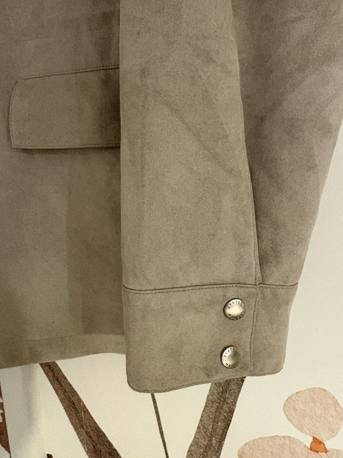 System System Faux-Suede Jacket Size US XL / EU 56 / 4 - 3 Thumbnail